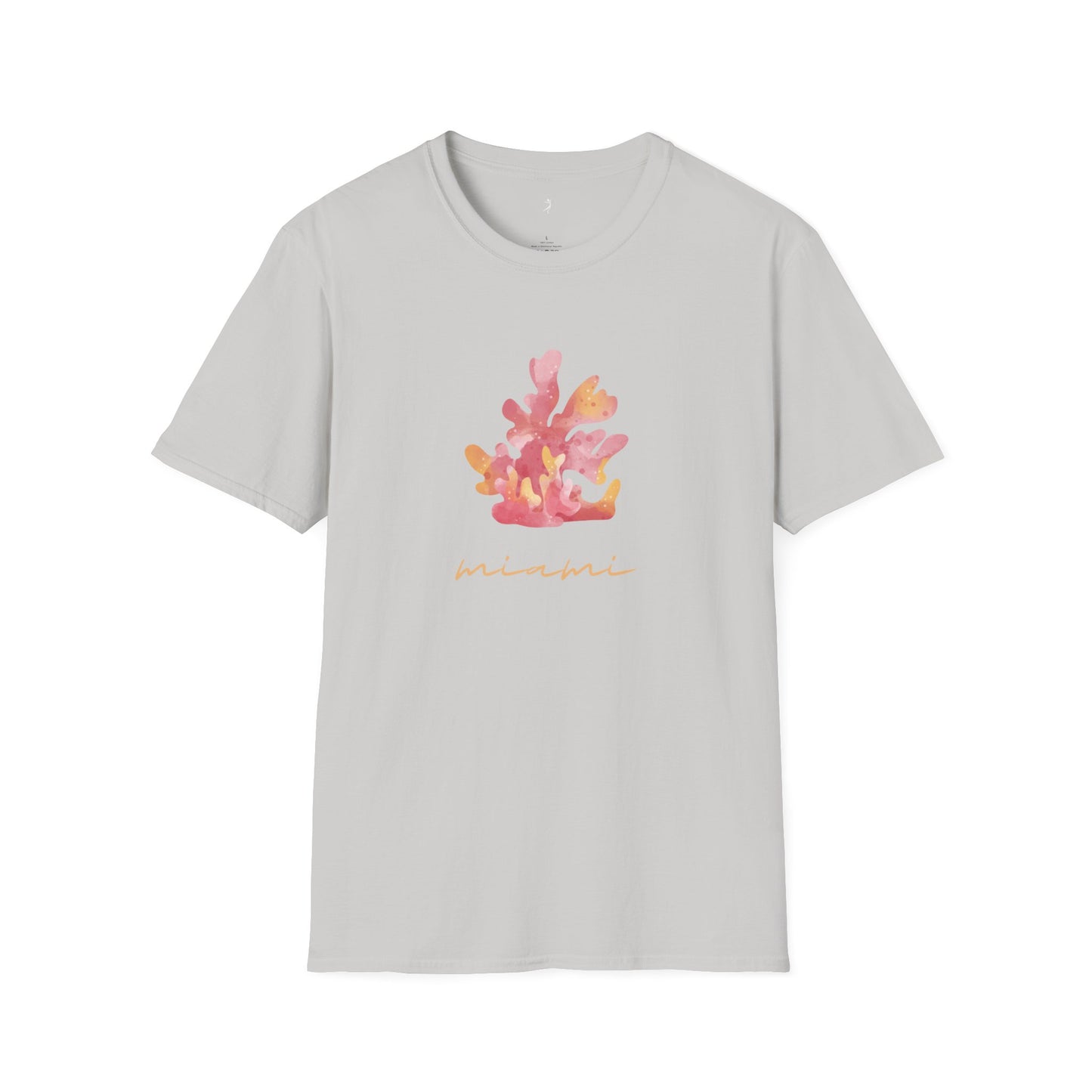 Miami Pink Coral Soft T-Shirt