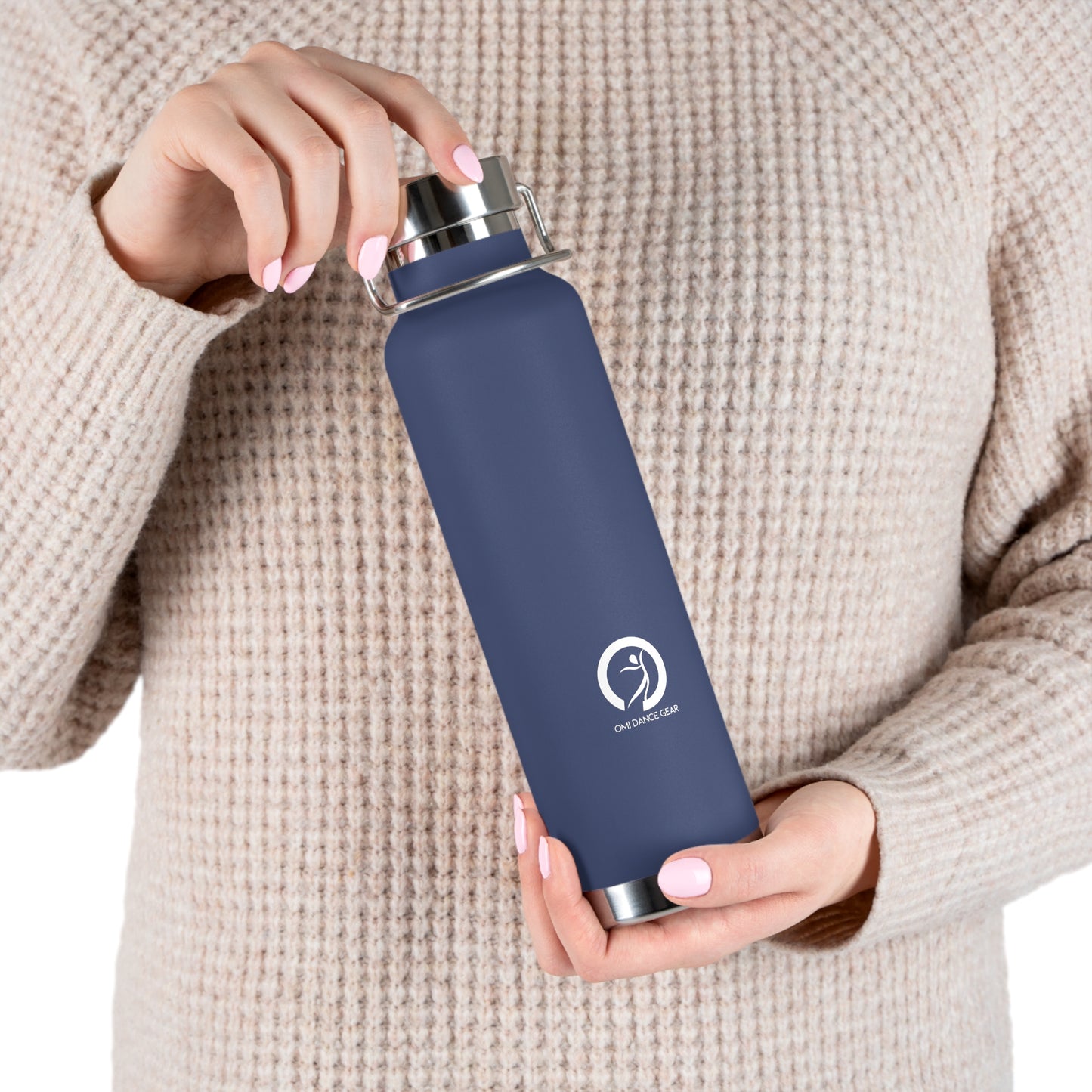 Omi Dance Gear Insulated Stainless Steel Dance Water Bottle – Hot & Cold, Leak-Proof, Reusable