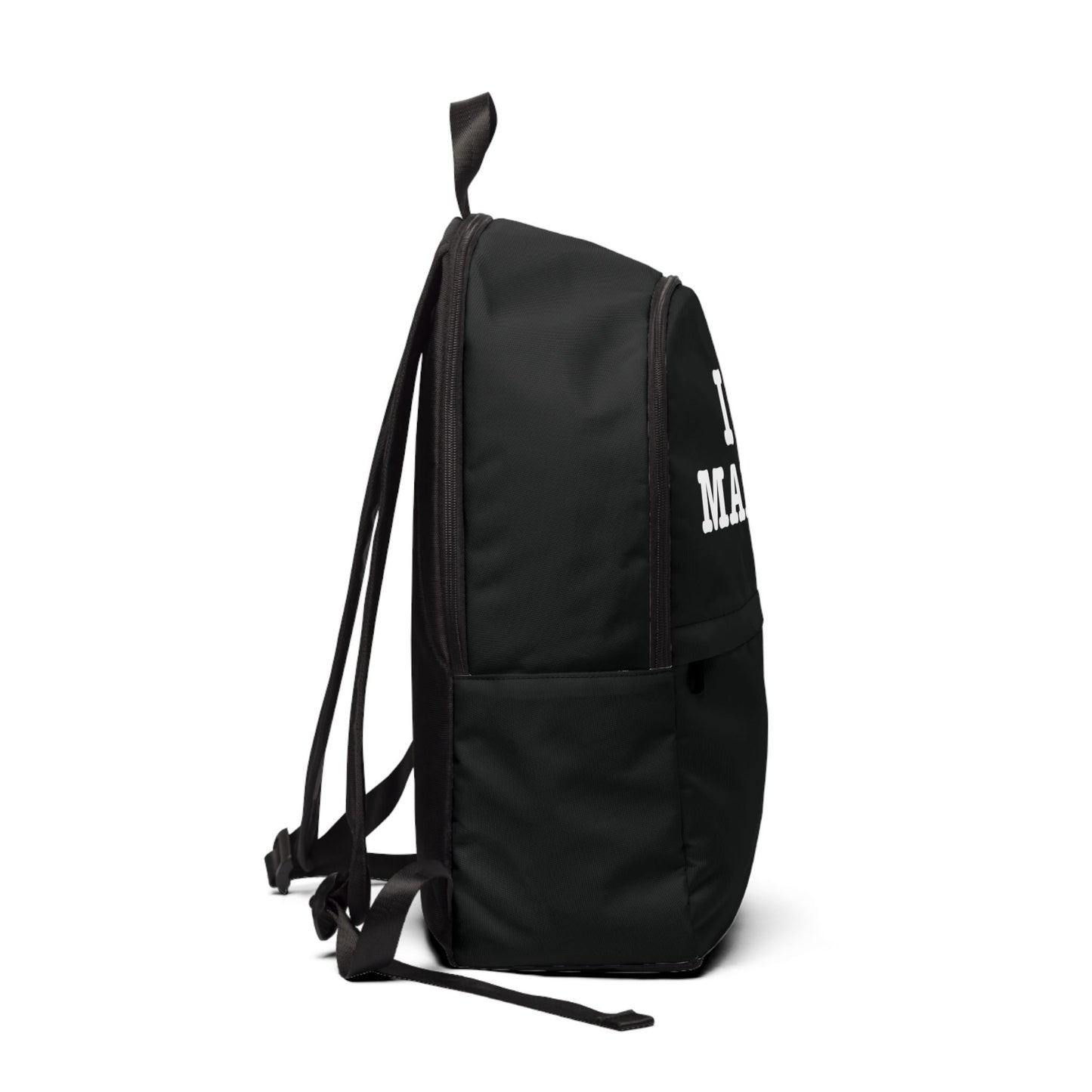 I ♥ Mambo Unisex Fabric Backpack | Stylish Daypack for Dance Lovers, Perfect Gift for Salsa Enthusiasts