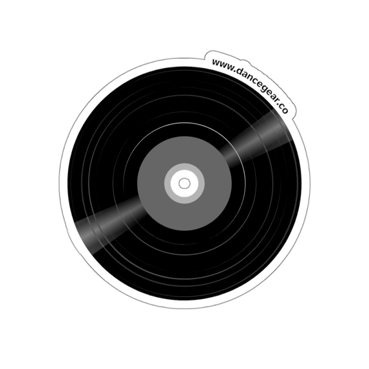 Vinyl Record Decal