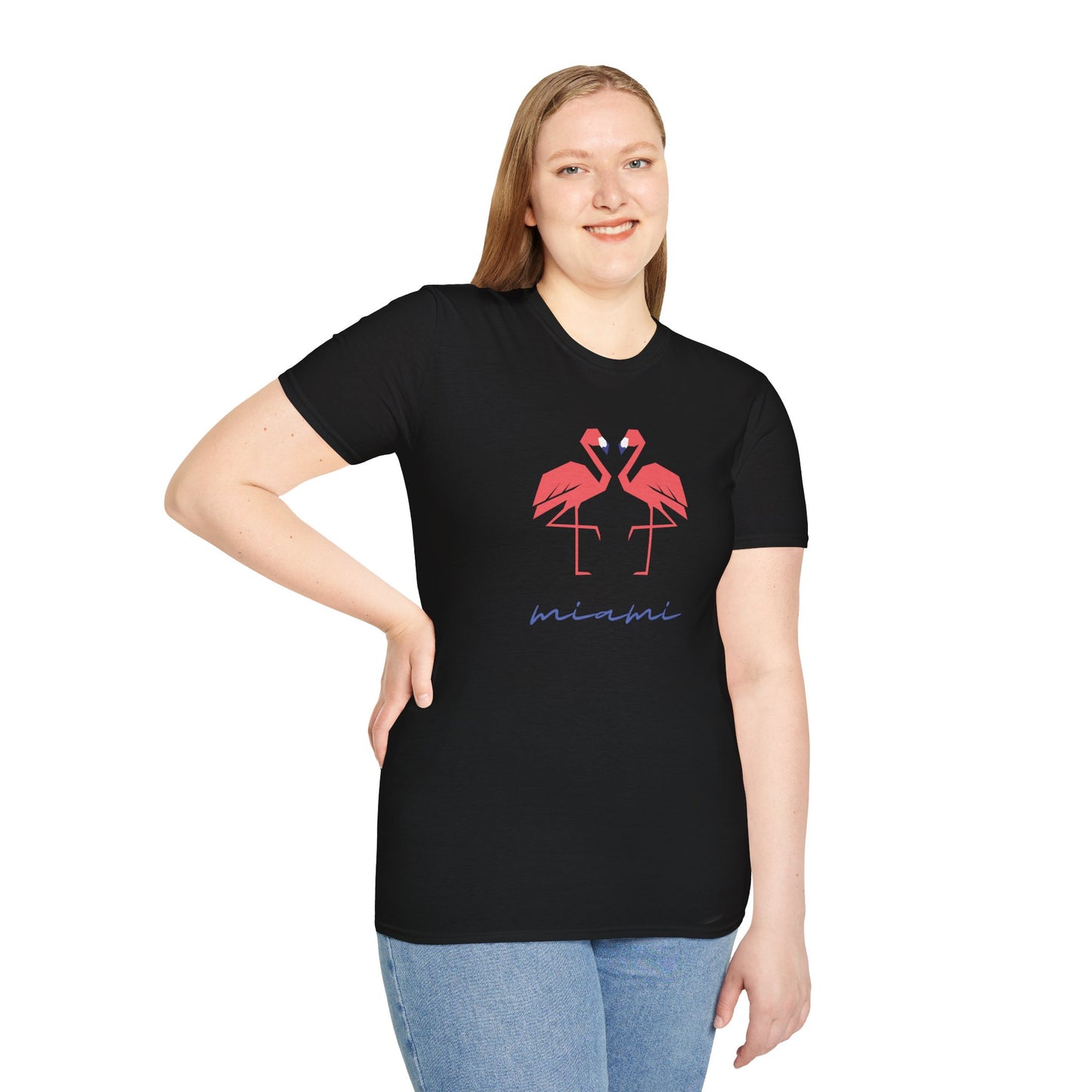 Miami Flamingos Soft T-Shirt