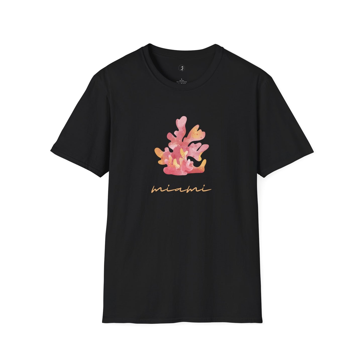 Miami Pink Coral Soft T-Shirt