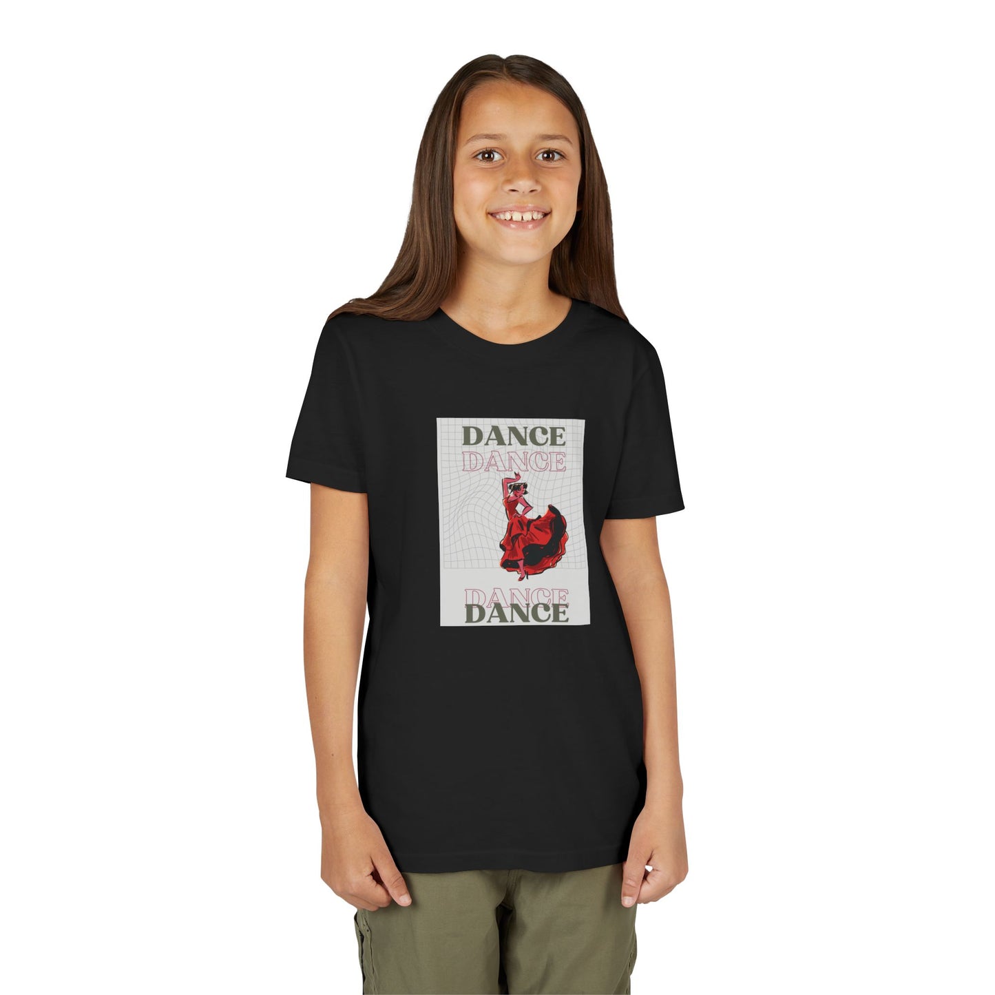 Youth Dance Short Sleeve Tee - Perfect for Young Dancers and Dance Enthusiasts