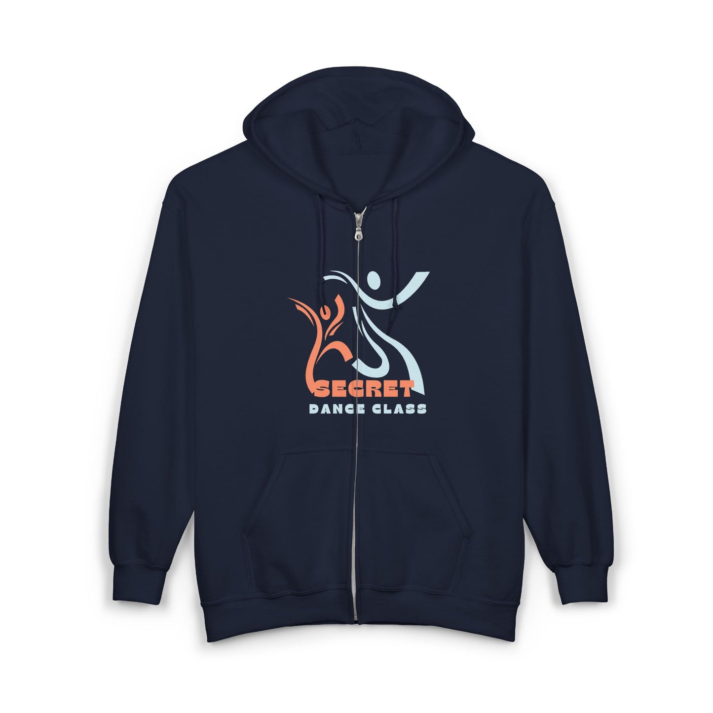 Secret Collection Unisex Dance Class Zip Hoodie, Perfect for Dance Enthusiasts