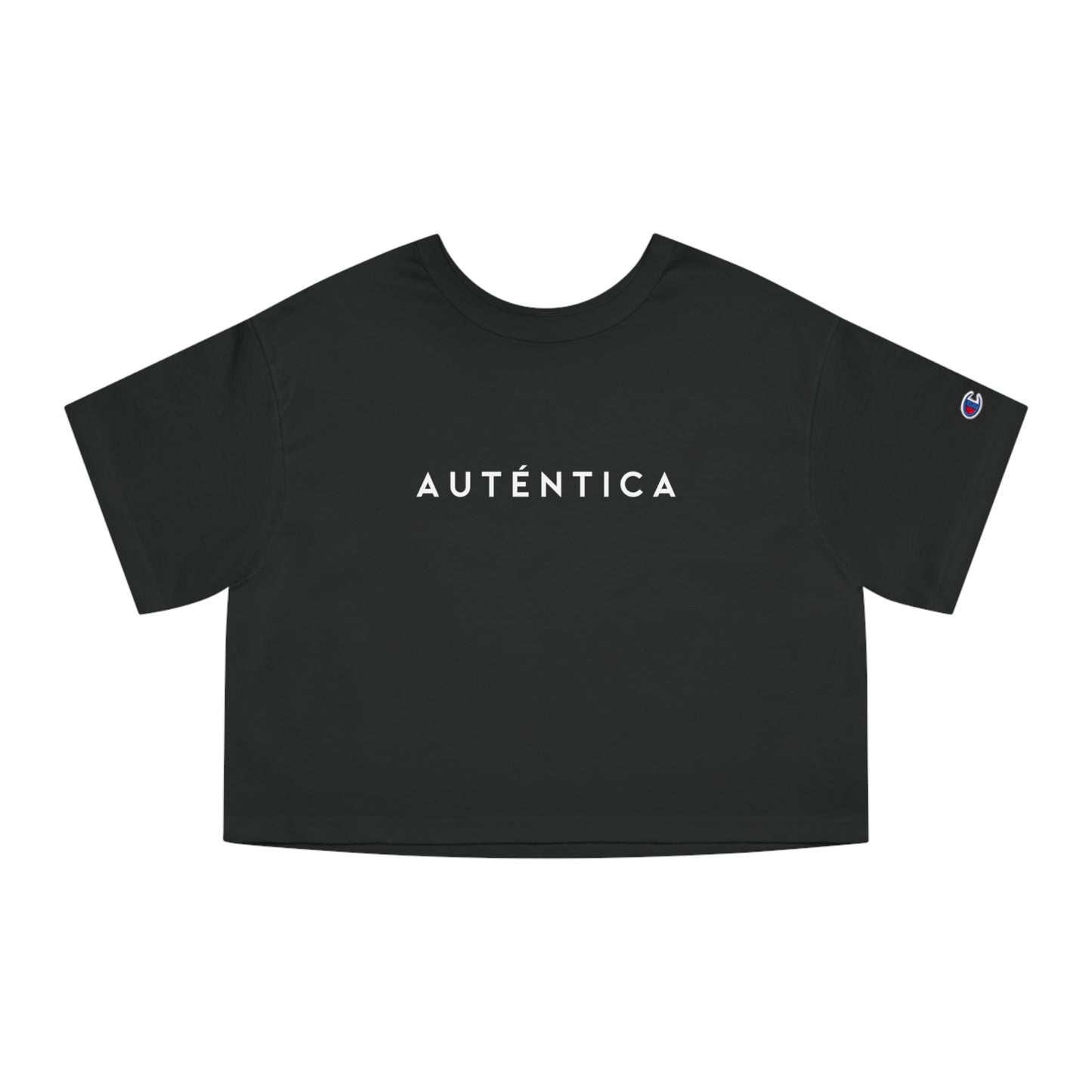 Auténtica Champion Women's Heritage Cropped T-Shirt