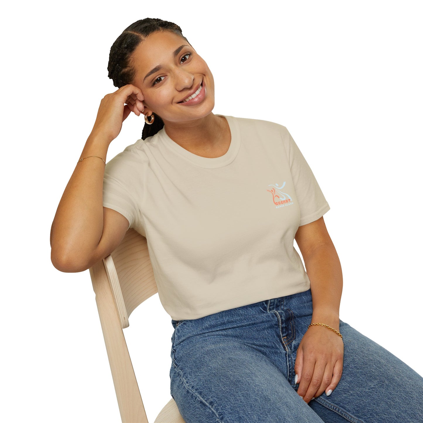 Secret Collection Front Side Printing Soft T-Shirt