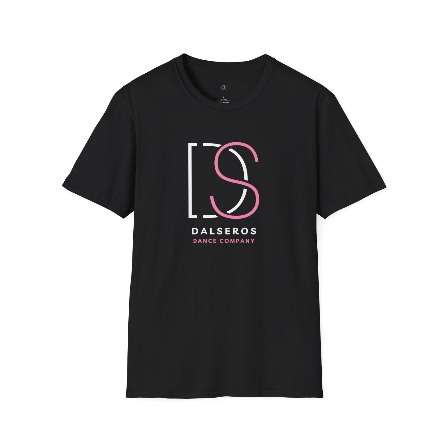 Dalseros White and Pink Logo T-Shirt