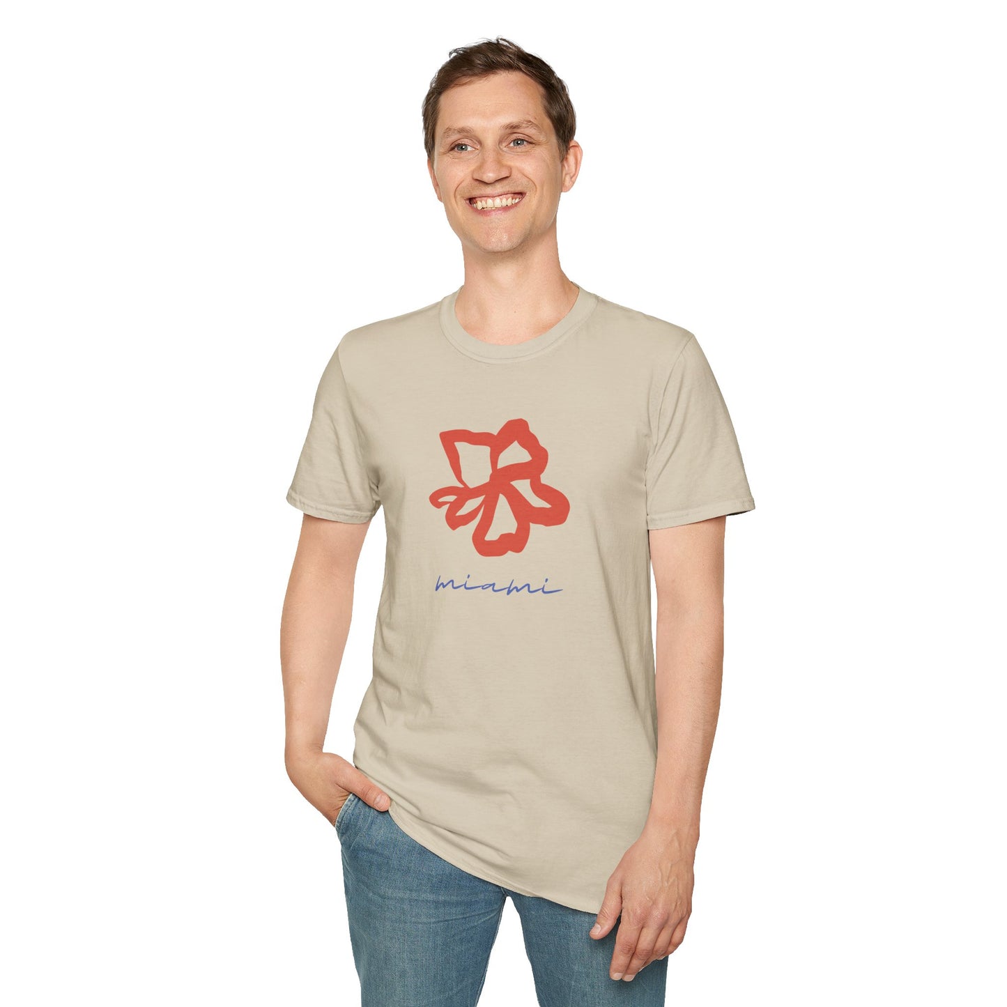 Miami Flower Soft T-Shirt