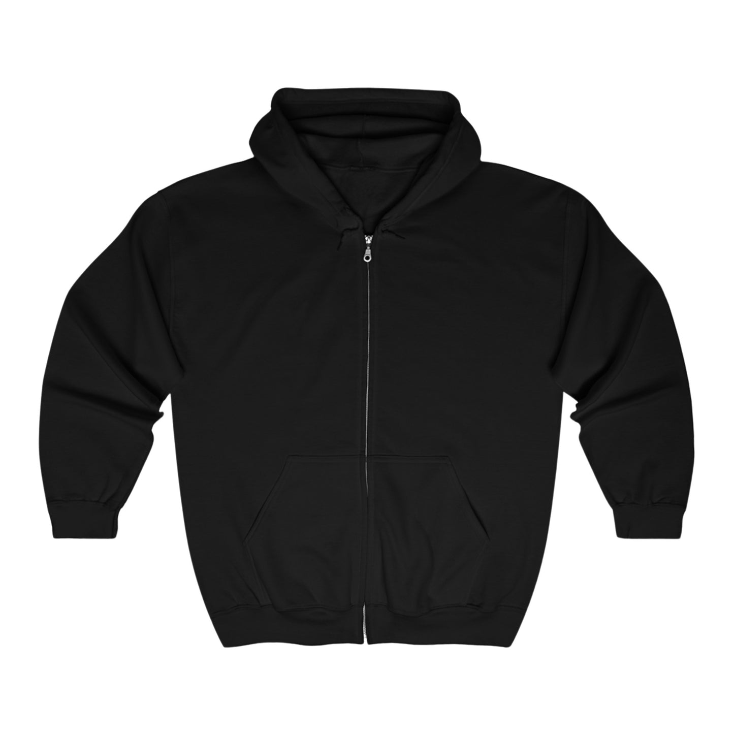 Secret Collection Back Printing Full Zip Hooded Sweatshirt