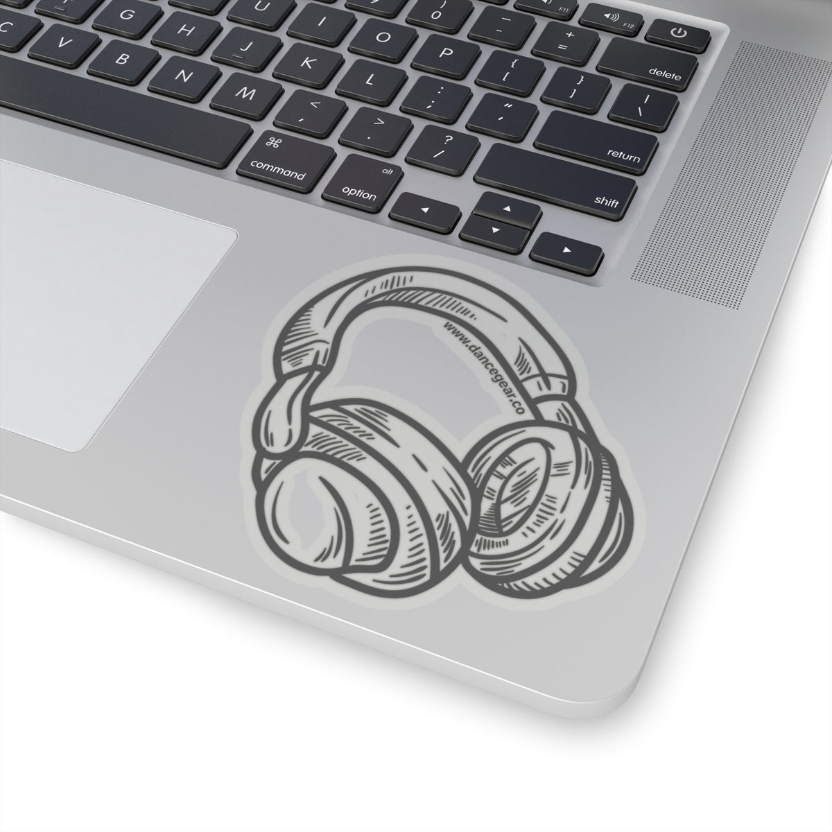 B&W Headphones-Kiss Cut Stickers