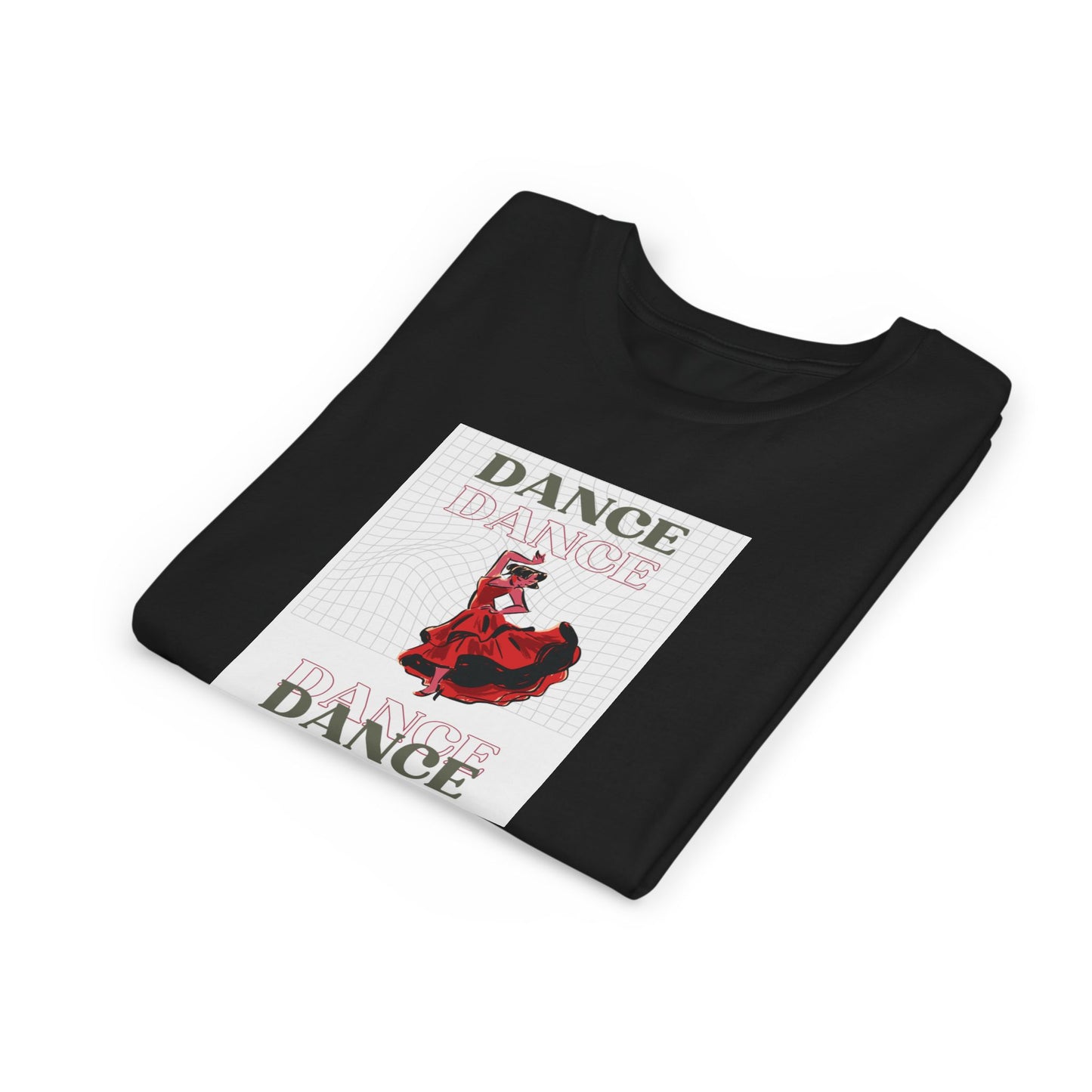 Youth Dance Short Sleeve Tee - Perfect for Young Dancers and Dance Enthusiasts