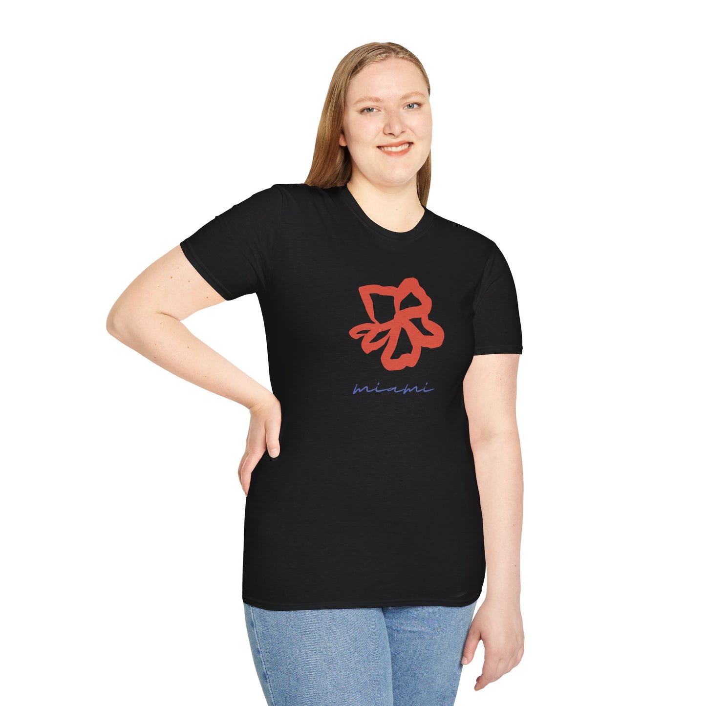Miami Flower Soft T-Shirt