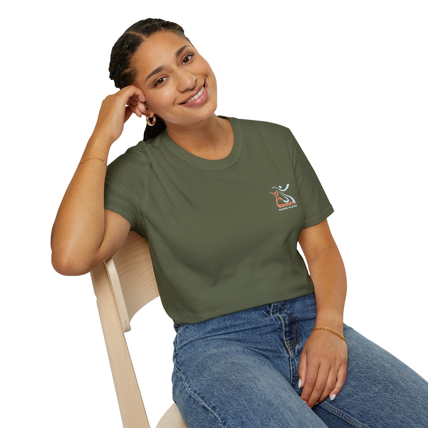 Secret Collection Front Side Printing Soft T-Shirt