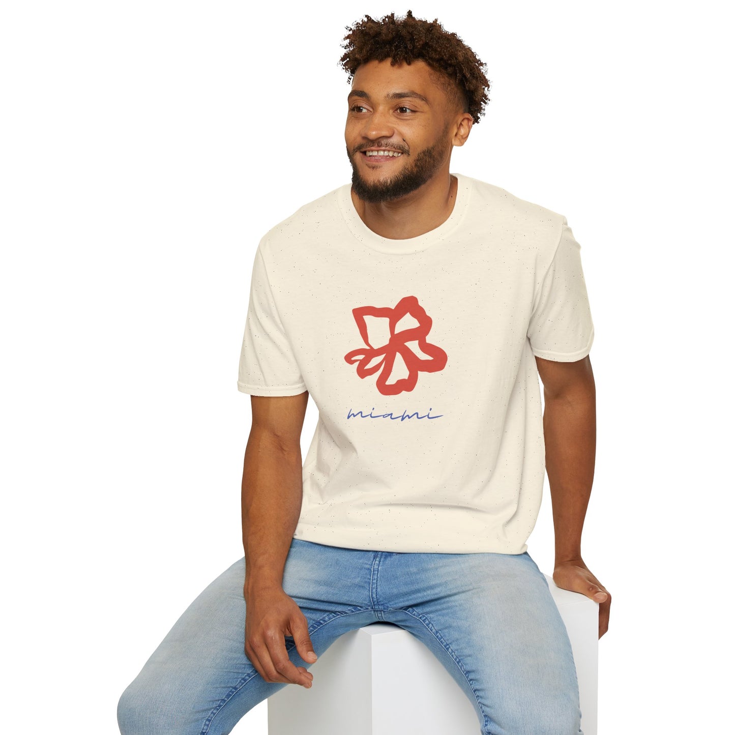 Miami Flower Soft T-Shirt