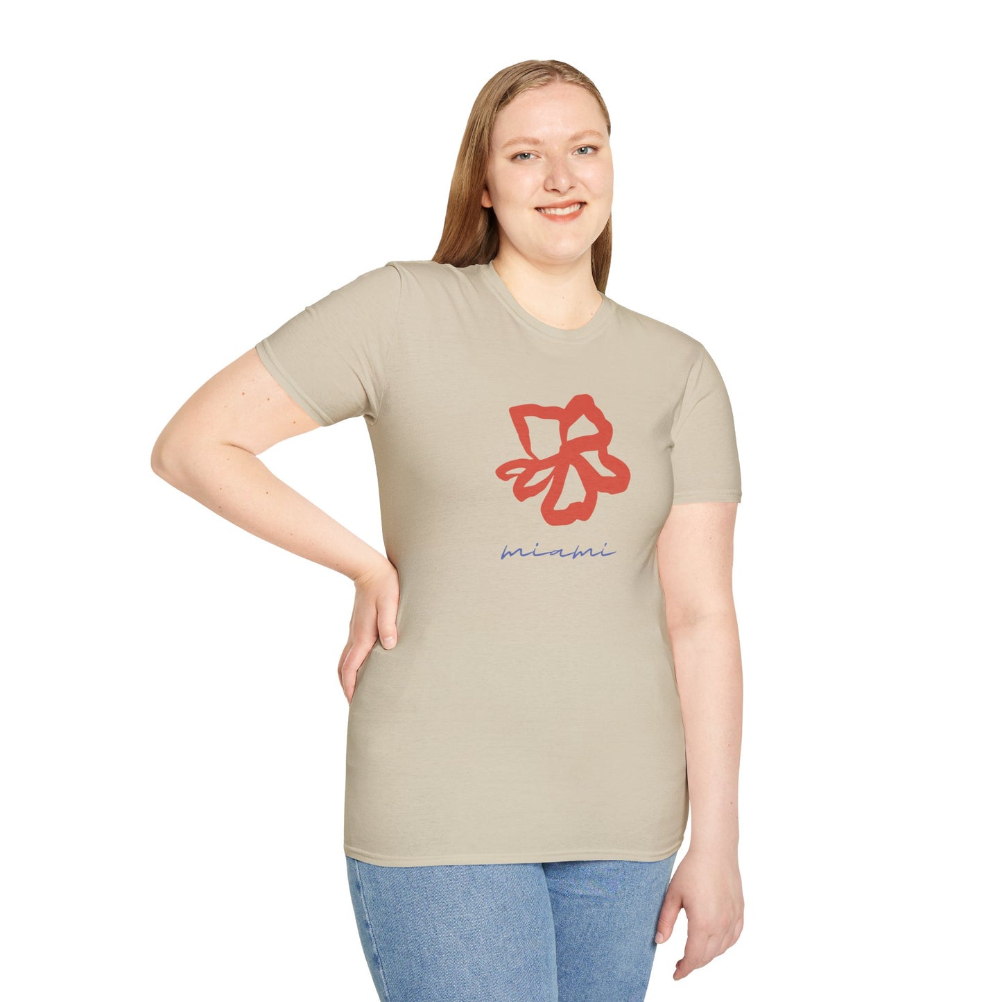 Miami Flower Soft T-Shirt