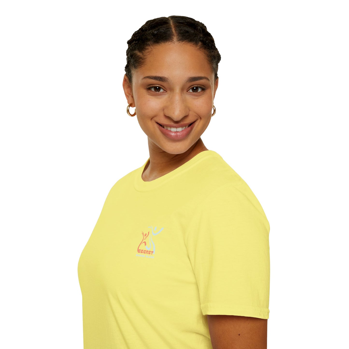 Secret Collection Front Side Printing Soft T-Shirt