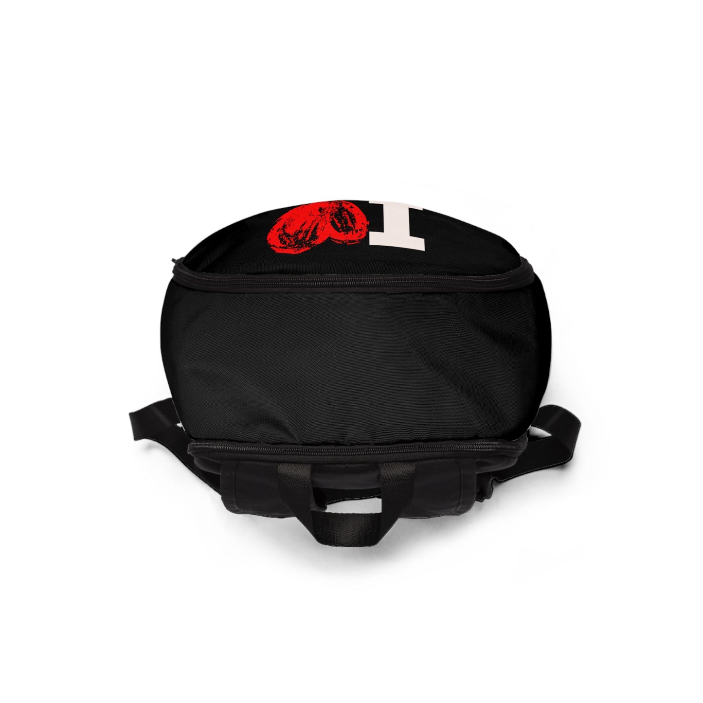 I Love Salsa Unisex Fabric Backpack | Stylish Daypack for Dance Lovers, Perfect Gift for Salsa Enthusiasts