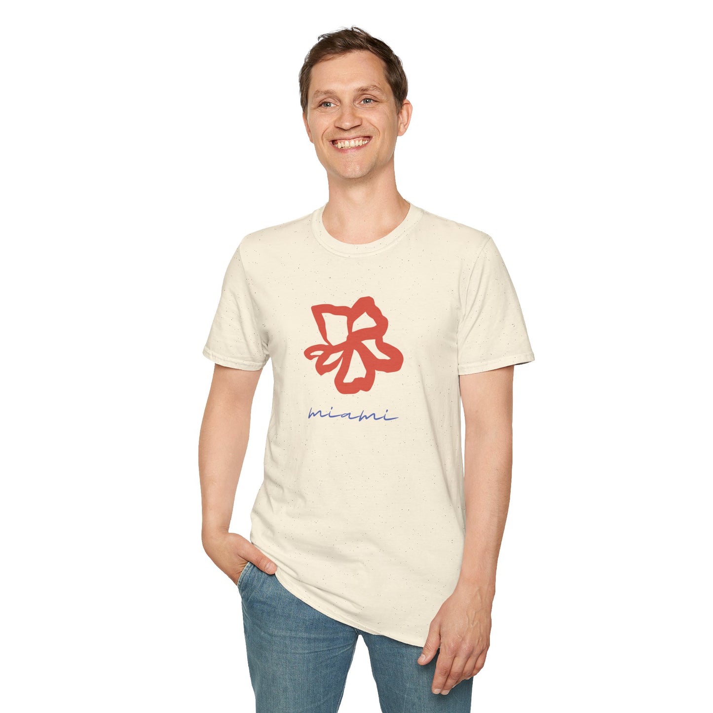 Miami Flower Soft T-Shirt