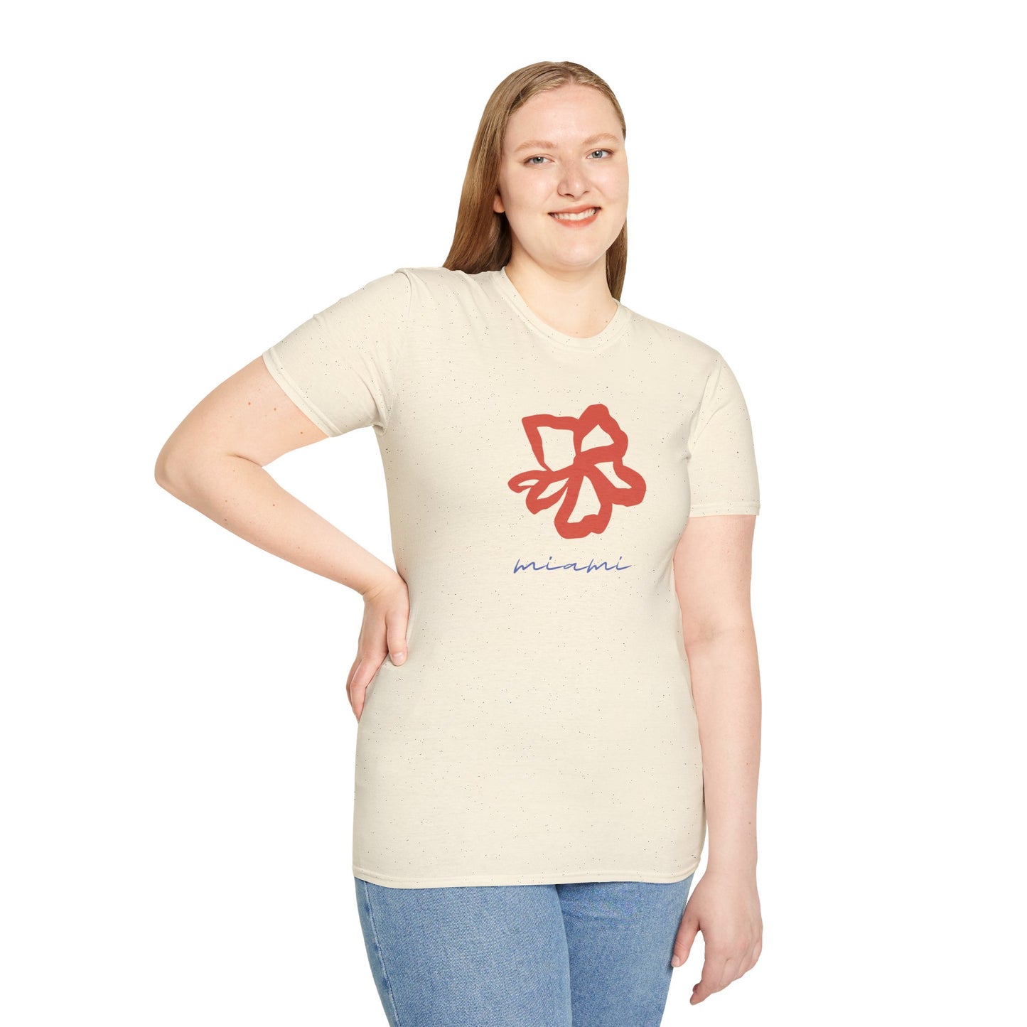 Miami Flower Soft T-Shirt