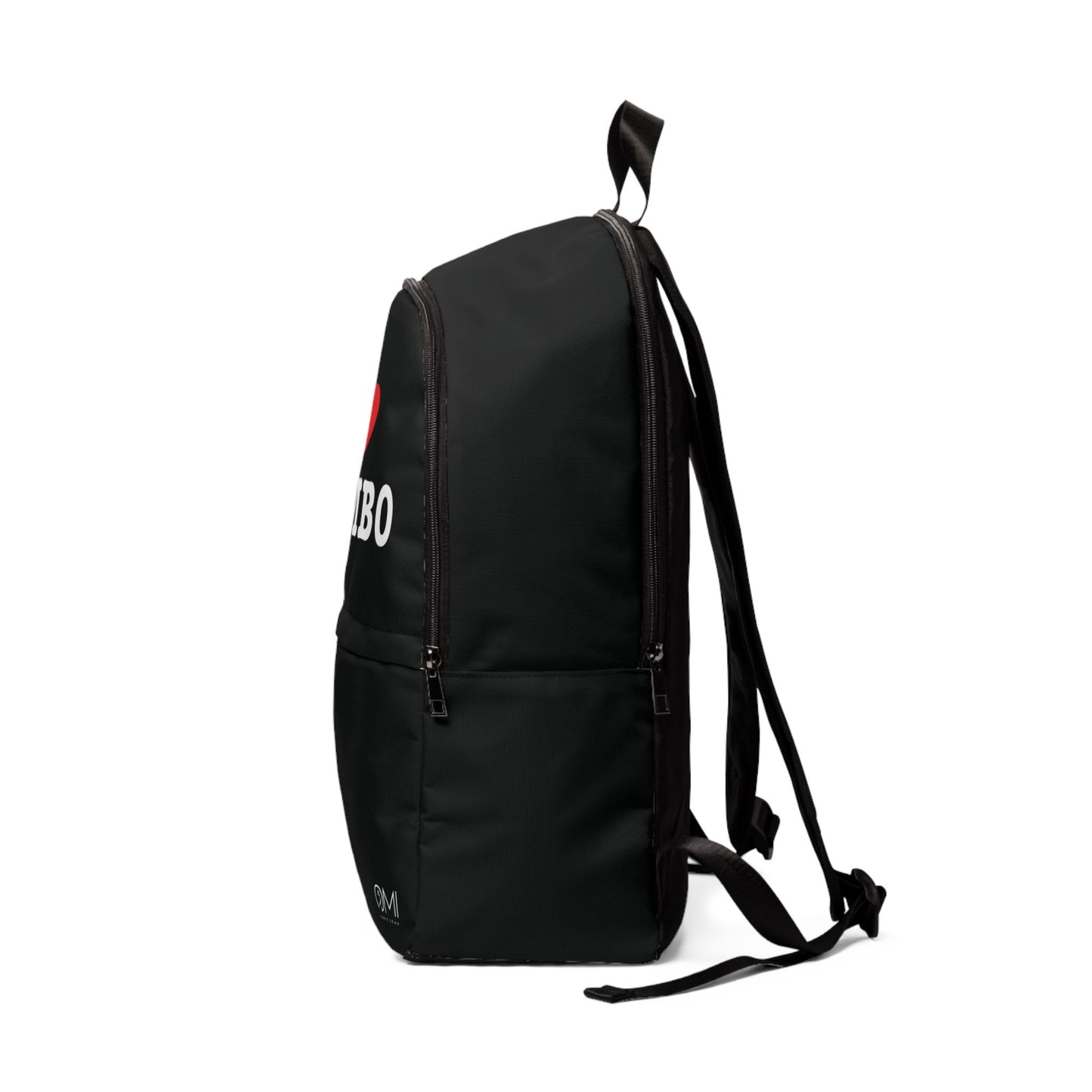 I ♥ Mambo Unisex Fabric Backpack | Stylish Daypack for Dance Lovers, Perfect Gift for Salsa Enthusiasts