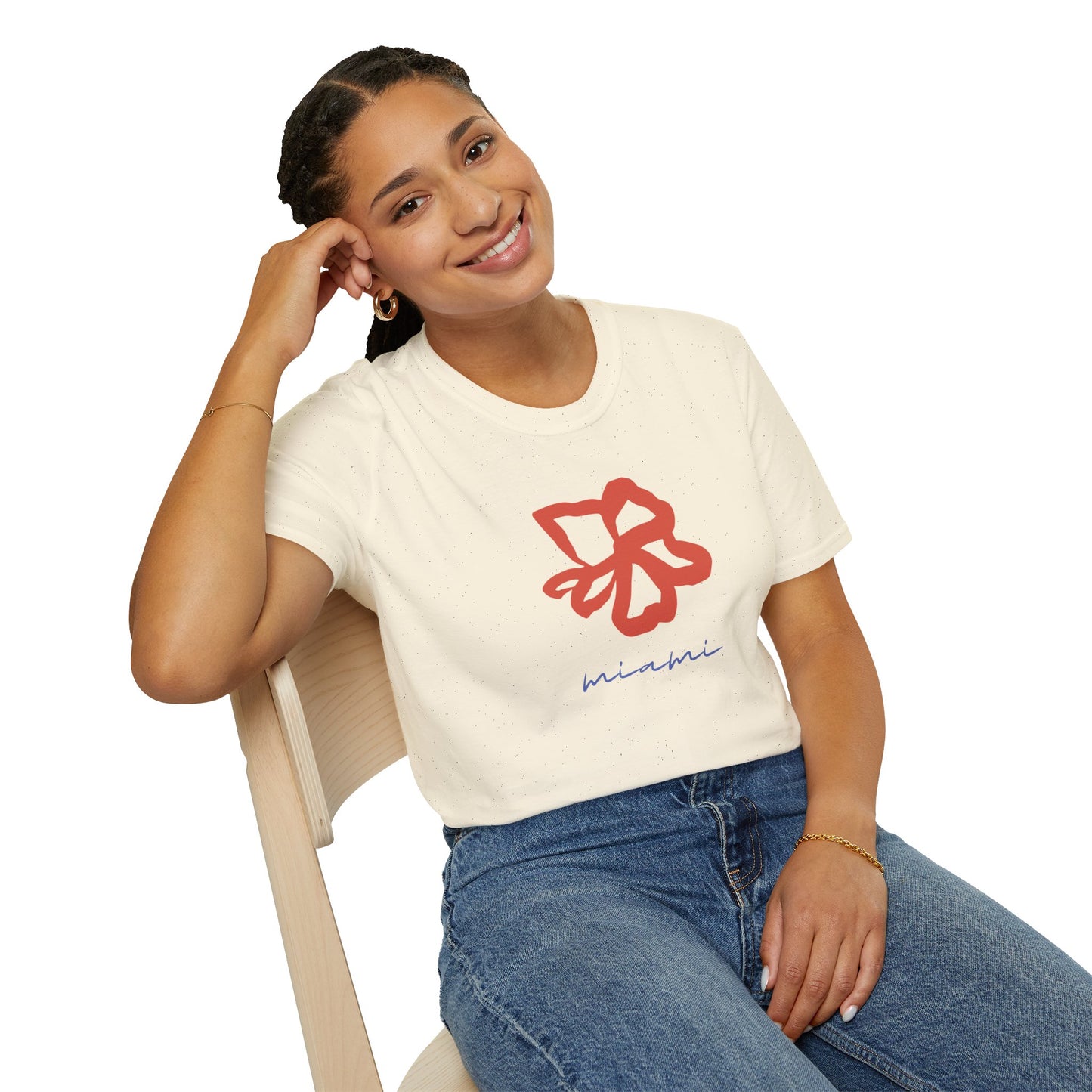 Miami Flower Soft T-Shirt
