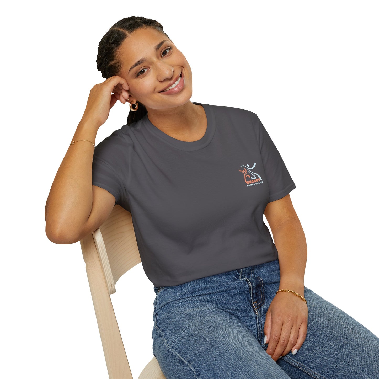 Secret Collection Front Side Printing Soft T-Shirt