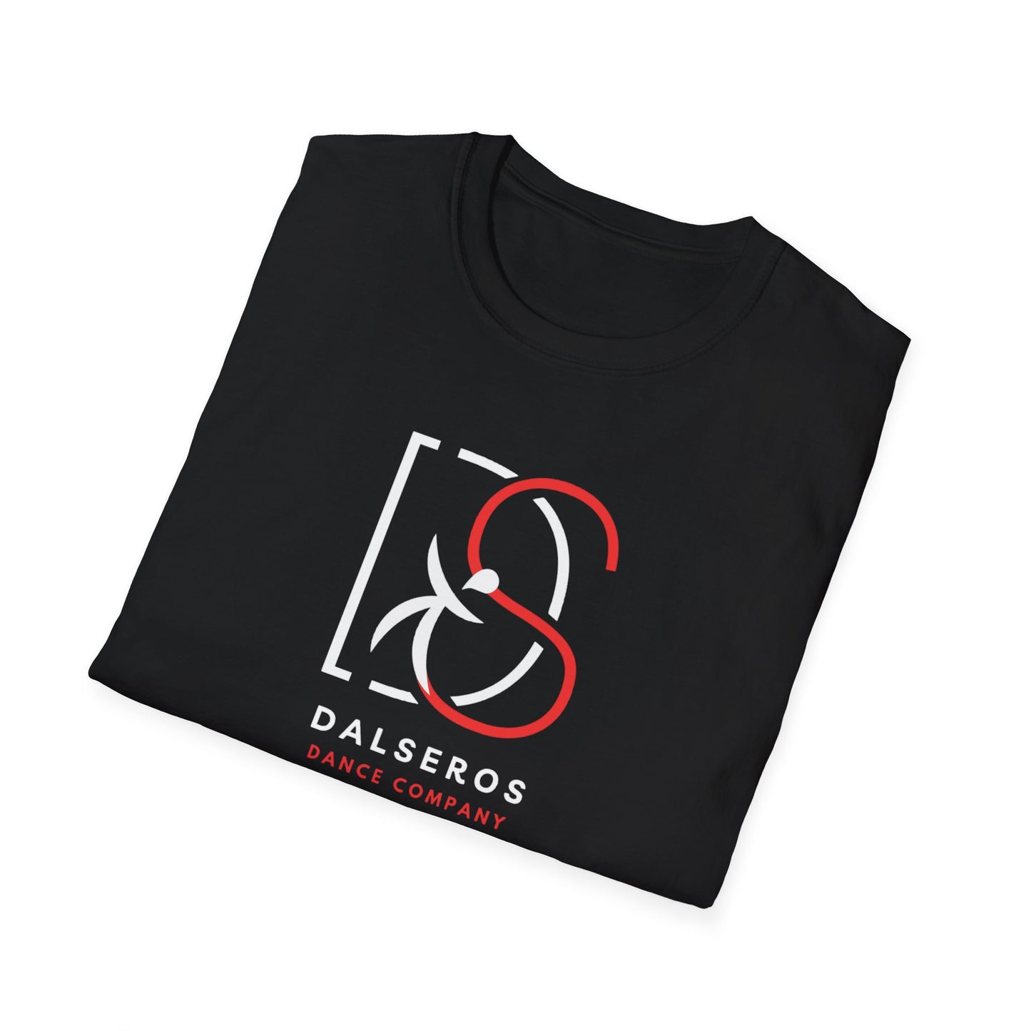 White Red Logo Dalseros Logo Soft T-Shirt