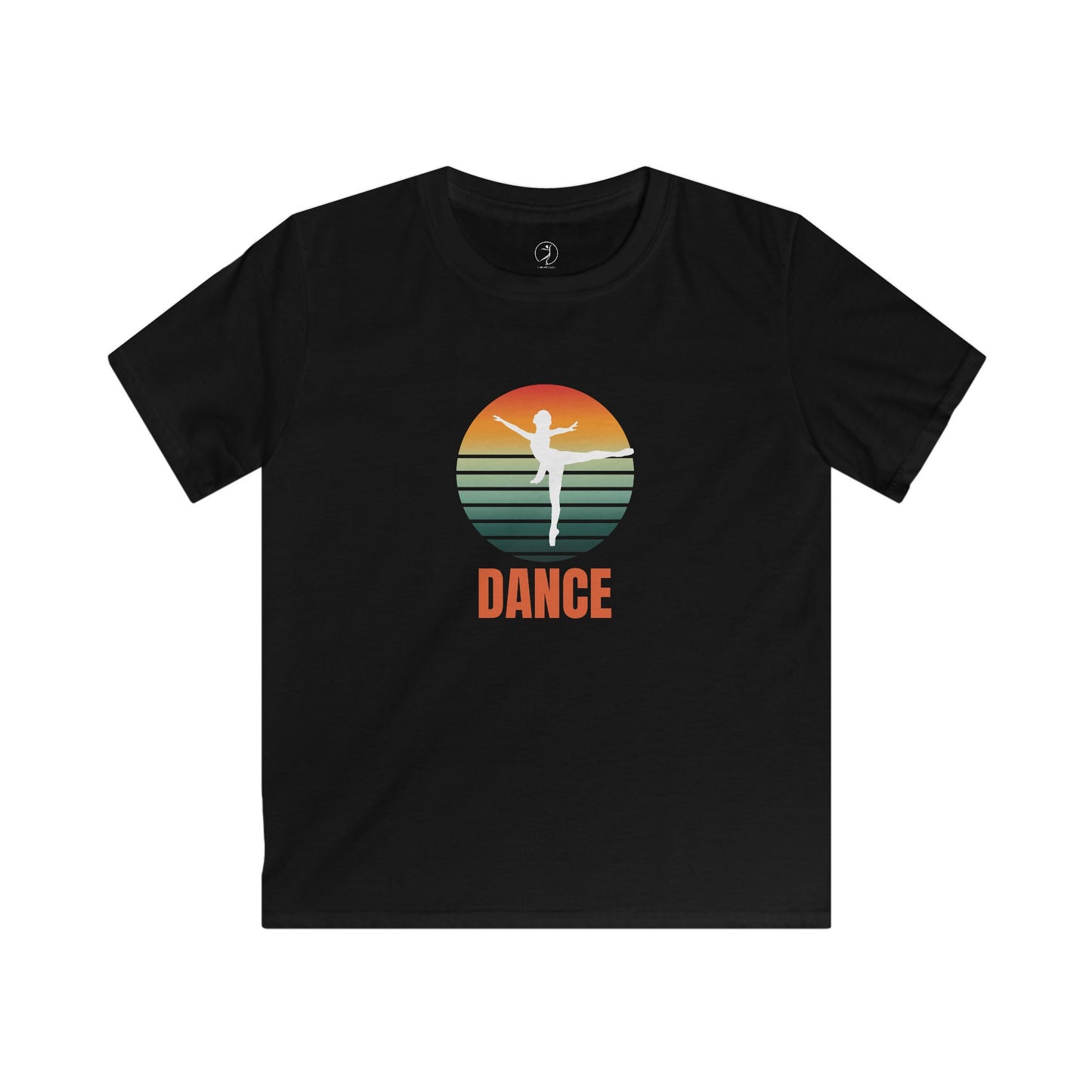 Dancer in the sunset Kids Soft Tee