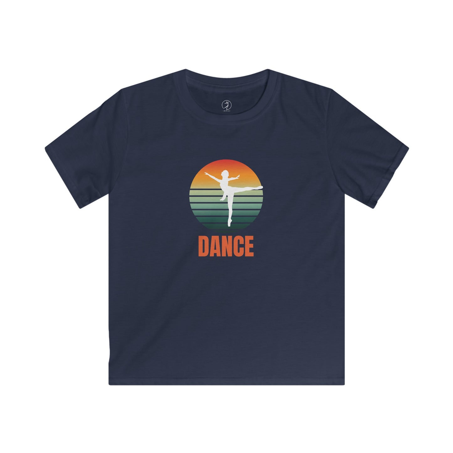 Dancer in the sunset Kids Soft Tee