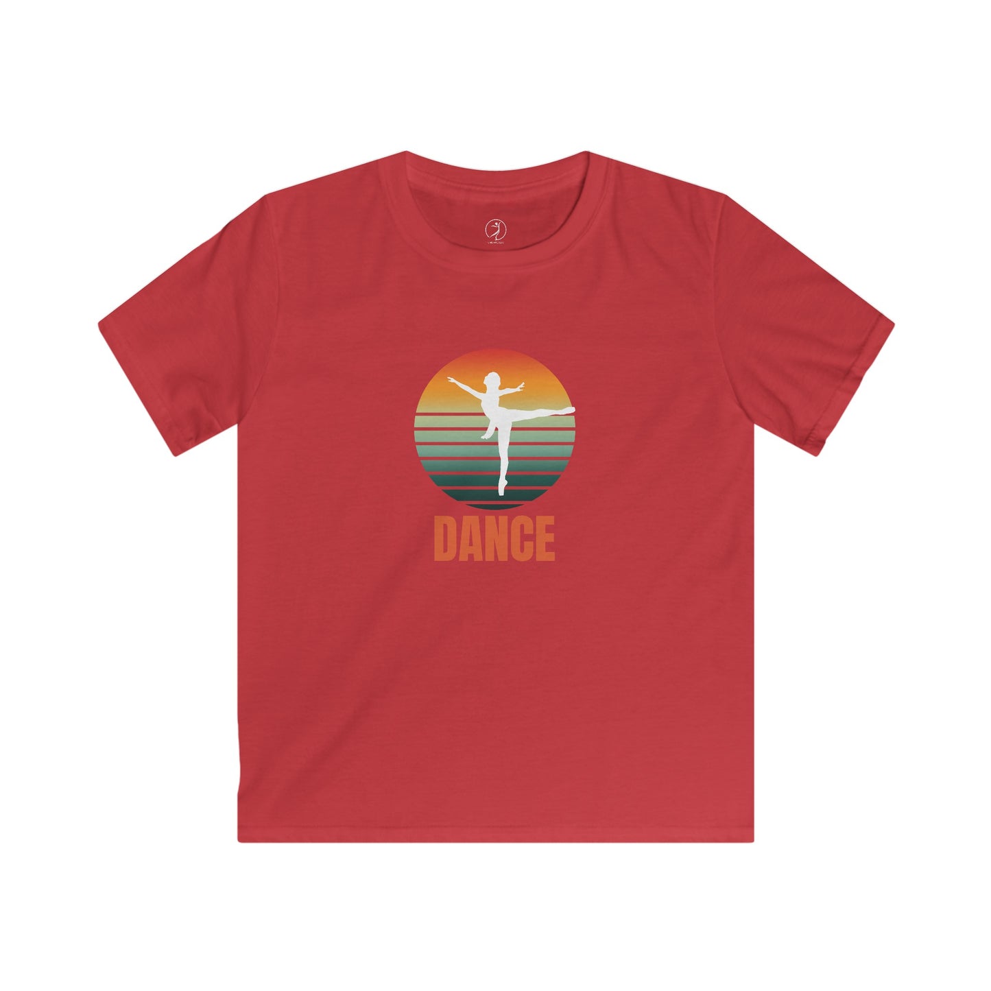 Dancer in the sunset Kids Soft Tee