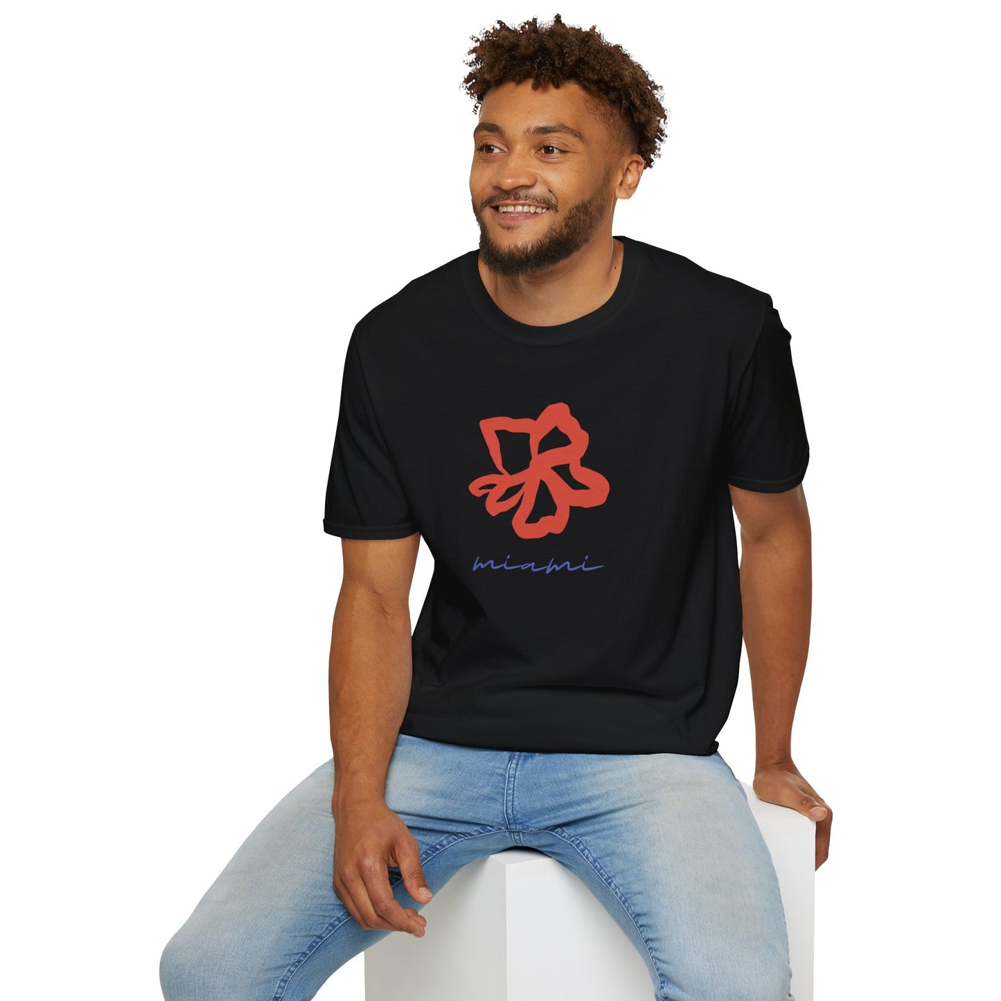 Miami Flower Soft T-Shirt