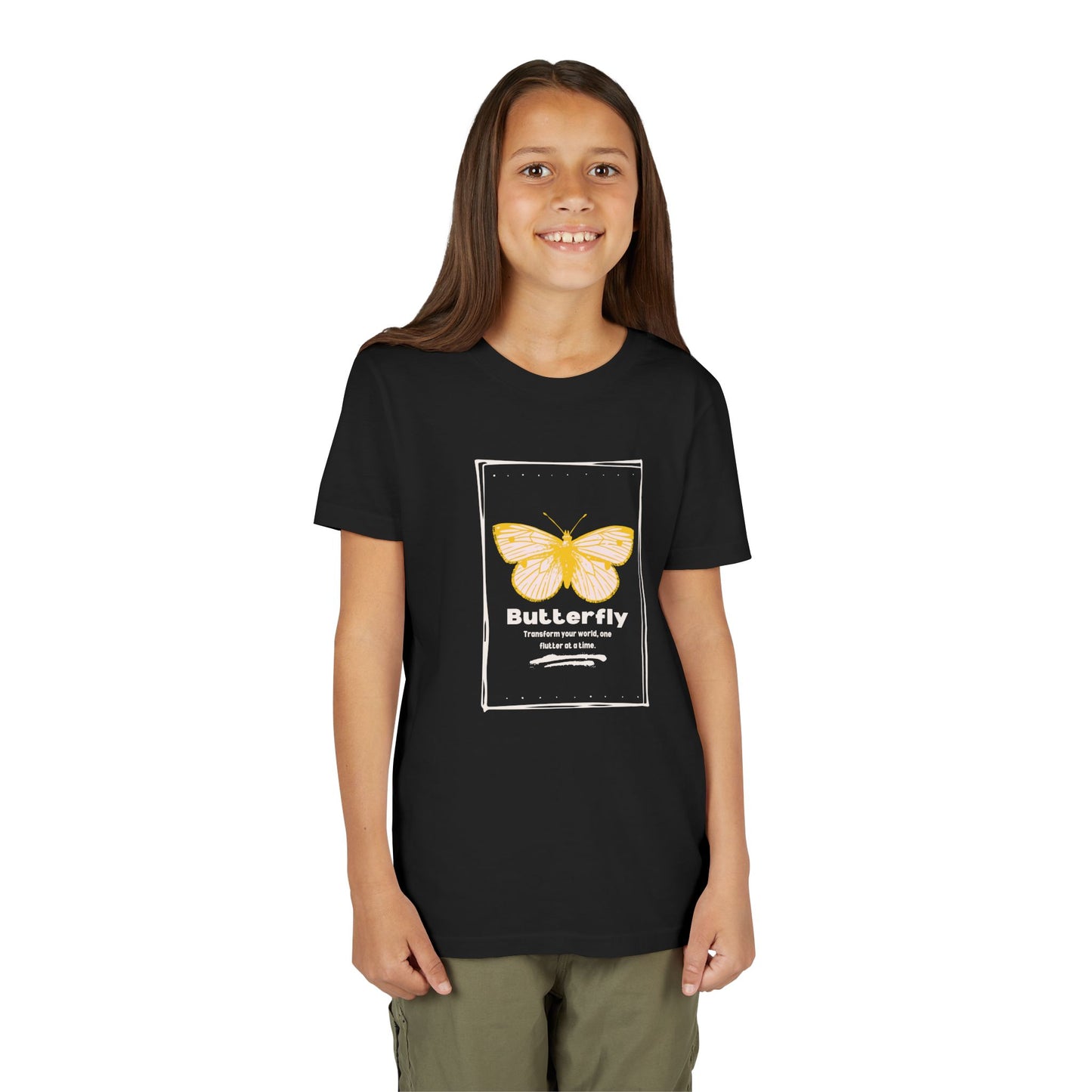 Youth Short Sleeve Tee Butterfly
