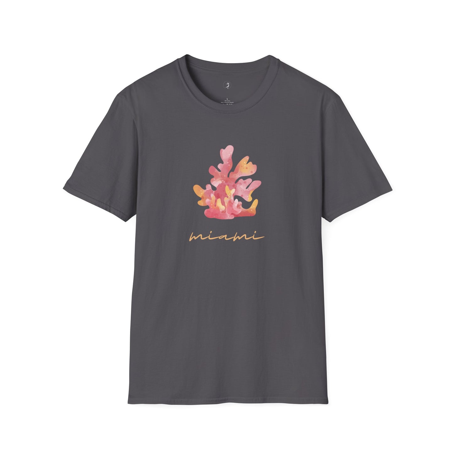 Miami Pink Coral Soft T-Shirt