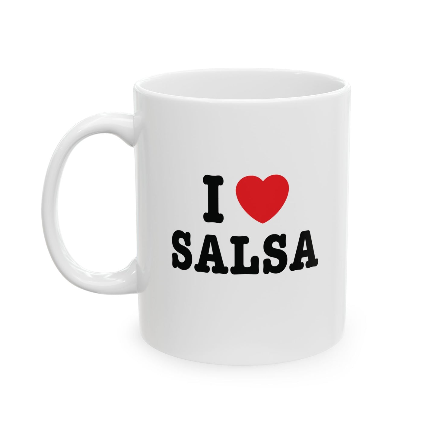 I ♥ Salsa Ceramic Mug