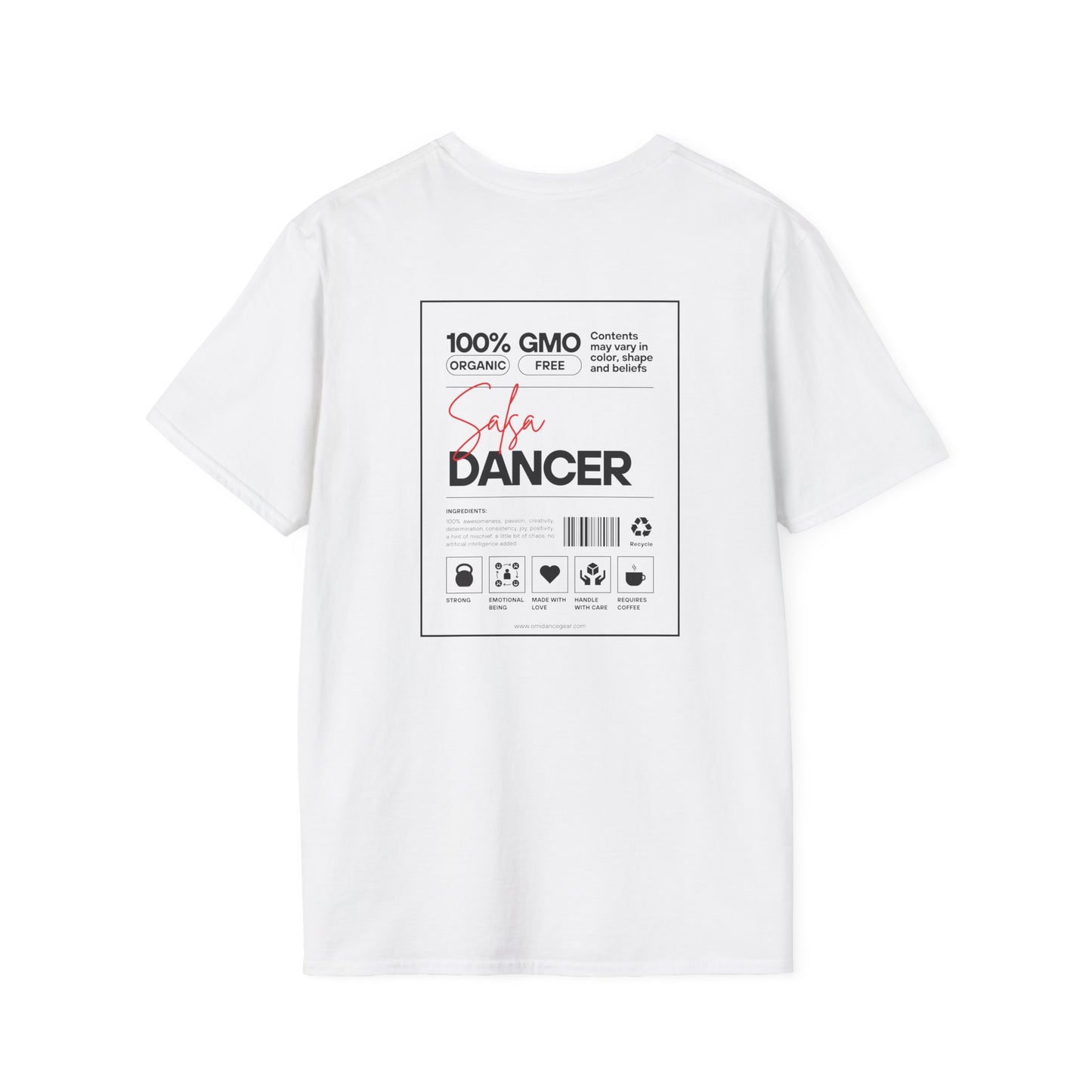 Salsa Ingredients Soft T-Shirt