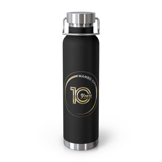 Mambo City - 10th Anniversary Special Edition Drink Bottle, Hot & Cold, Leak-Proof