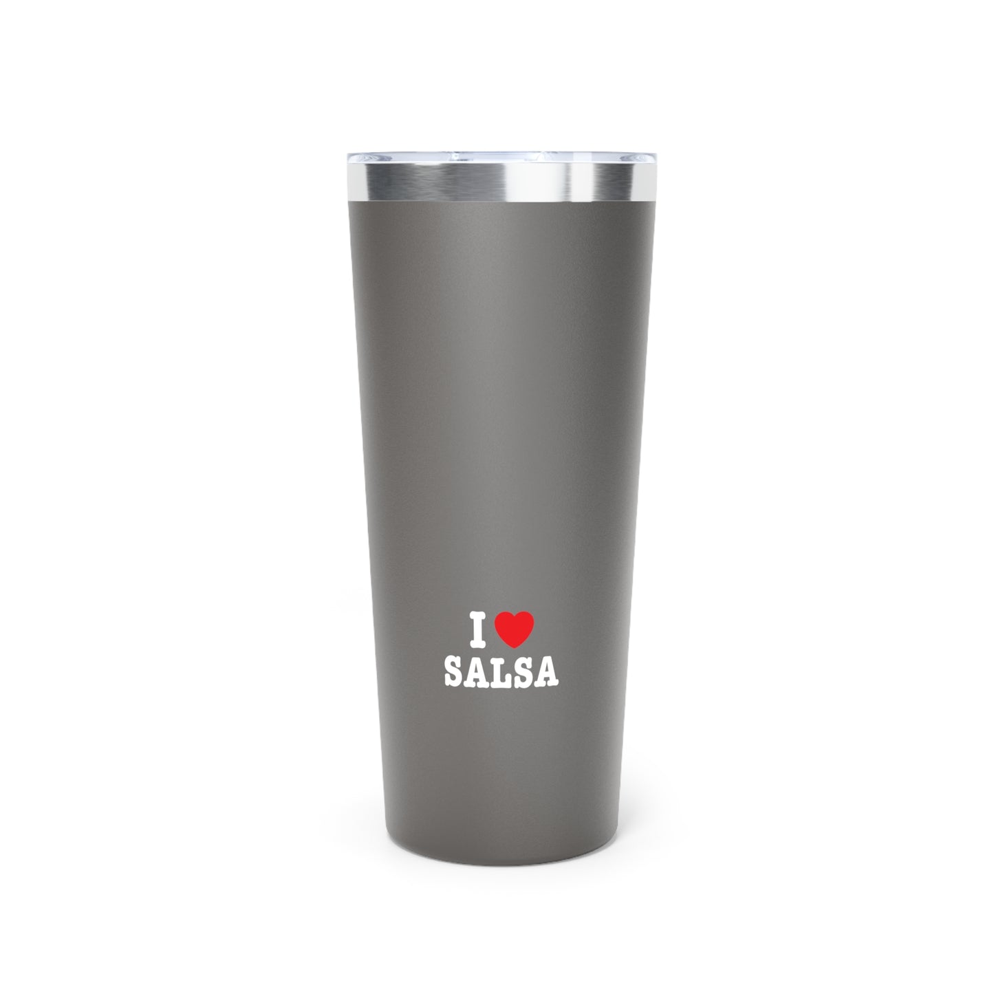 I Love Salsa 22oz Copper Vacuum Tumbler