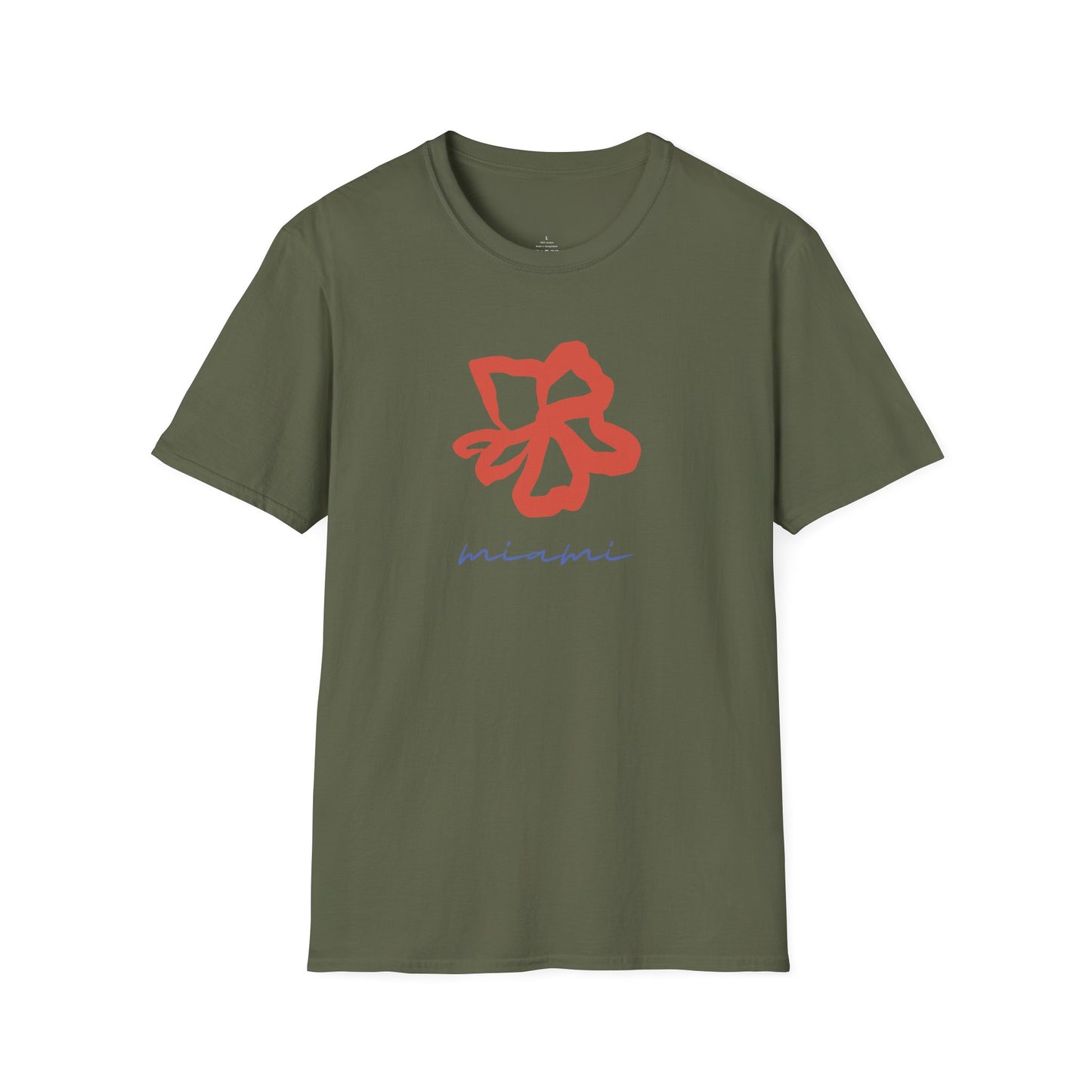 Miami Flower Soft T-Shirt