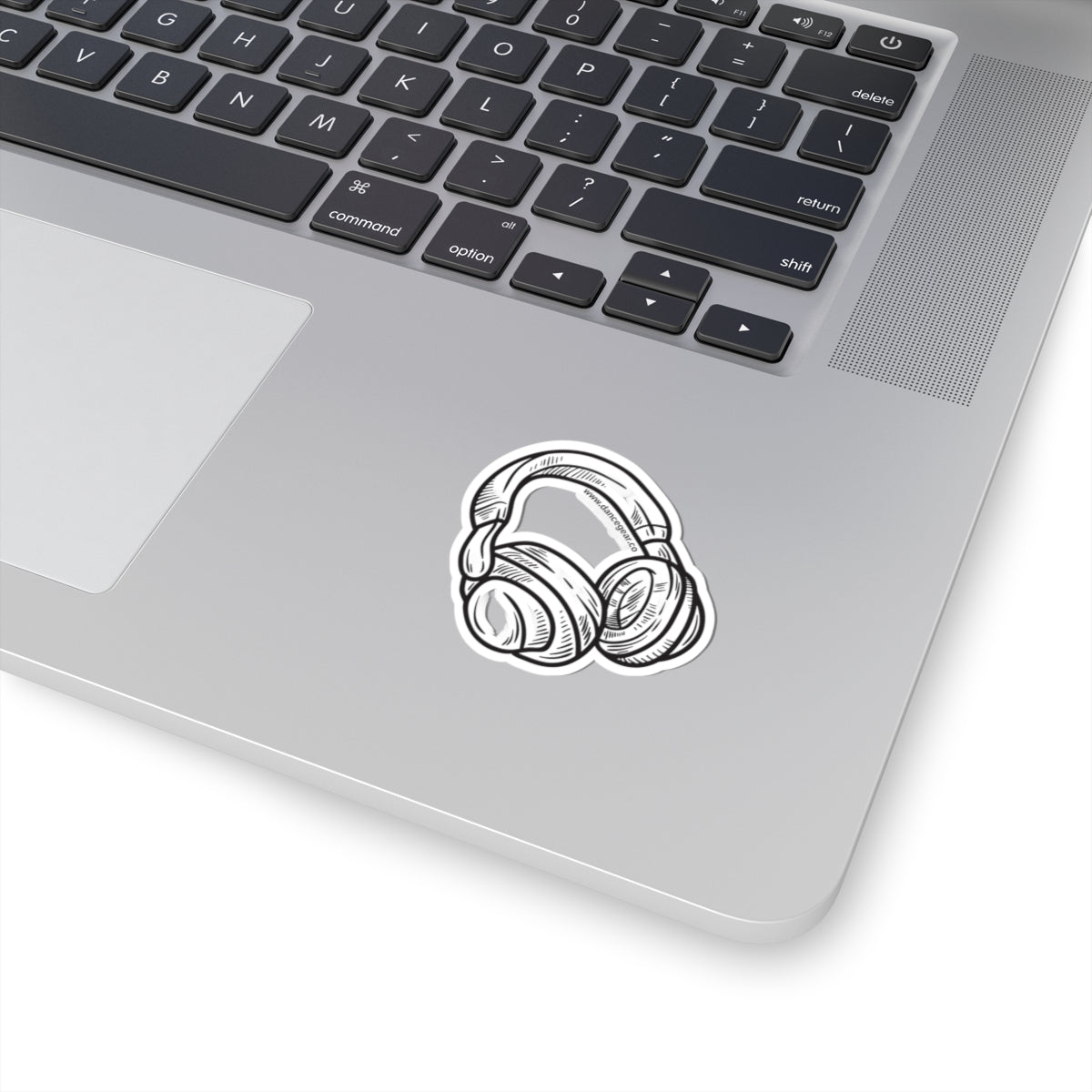 B&W Headphones-Kiss Cut Stickers