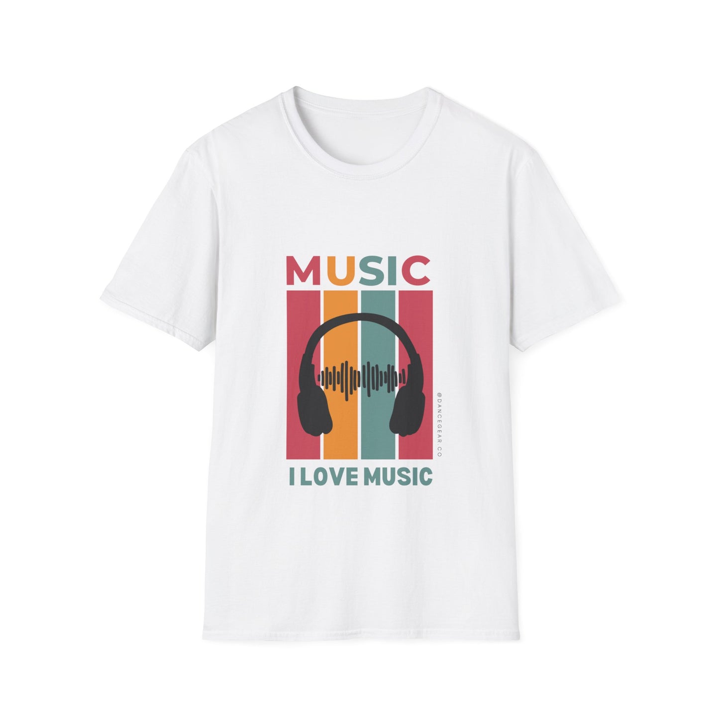 I Love Music Soft T-Shirt