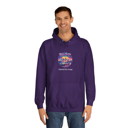 Capital City Hoodie — Retro 'Keep Austin Dancing 2.0'