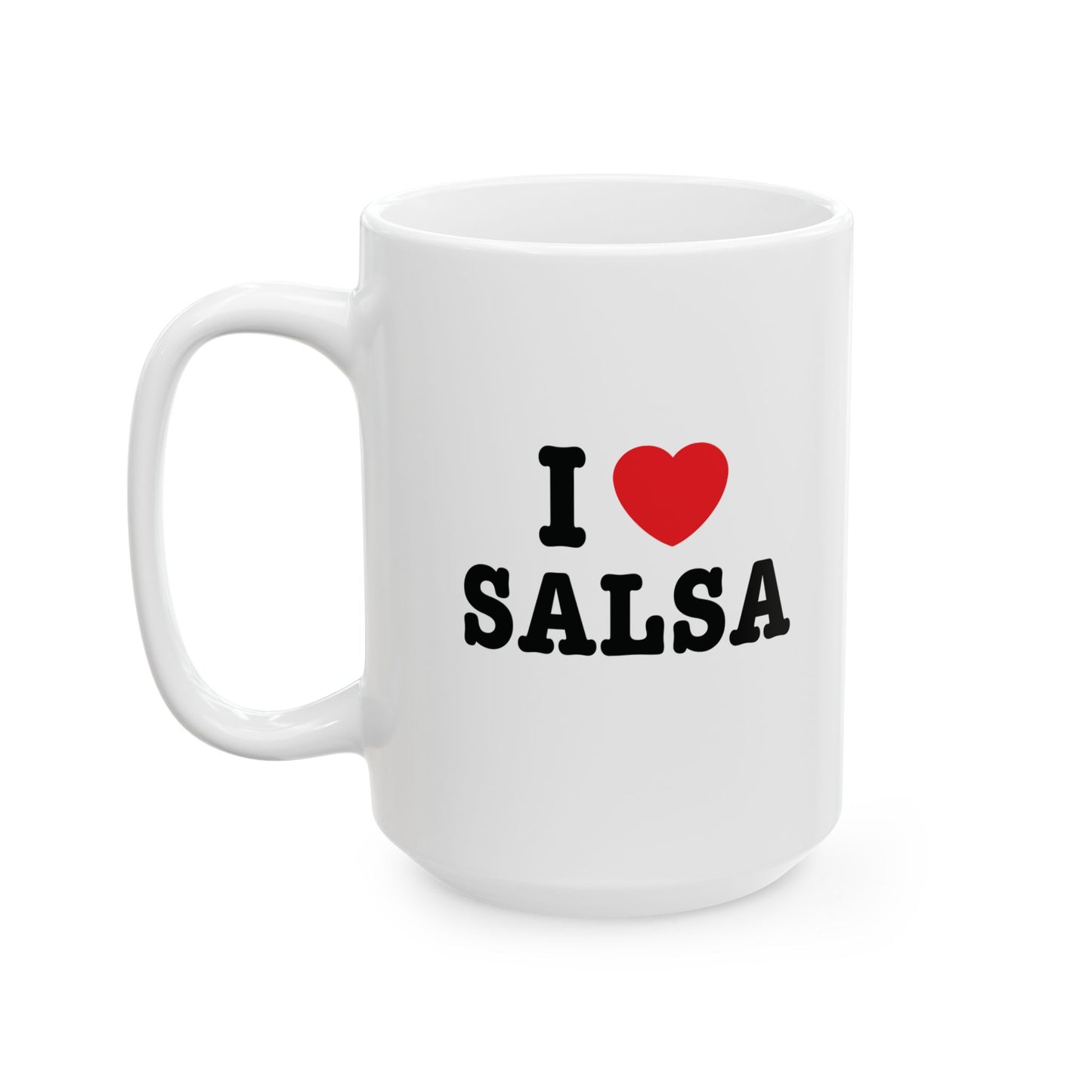 I ♥ Salsa Ceramic Mug