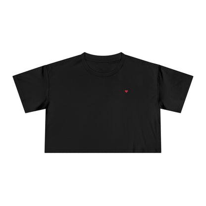 Heart Women's Crop Tee