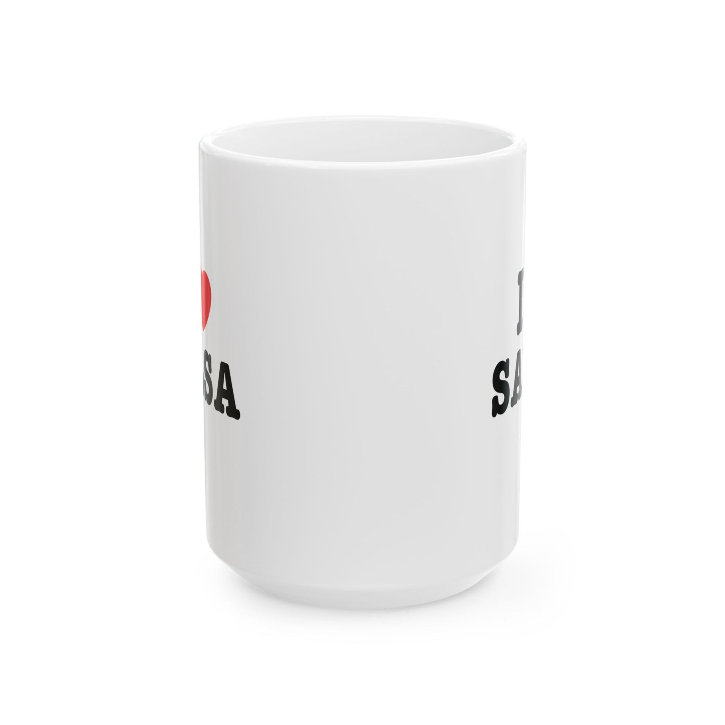 I ♥ Salsa Ceramic Mug
