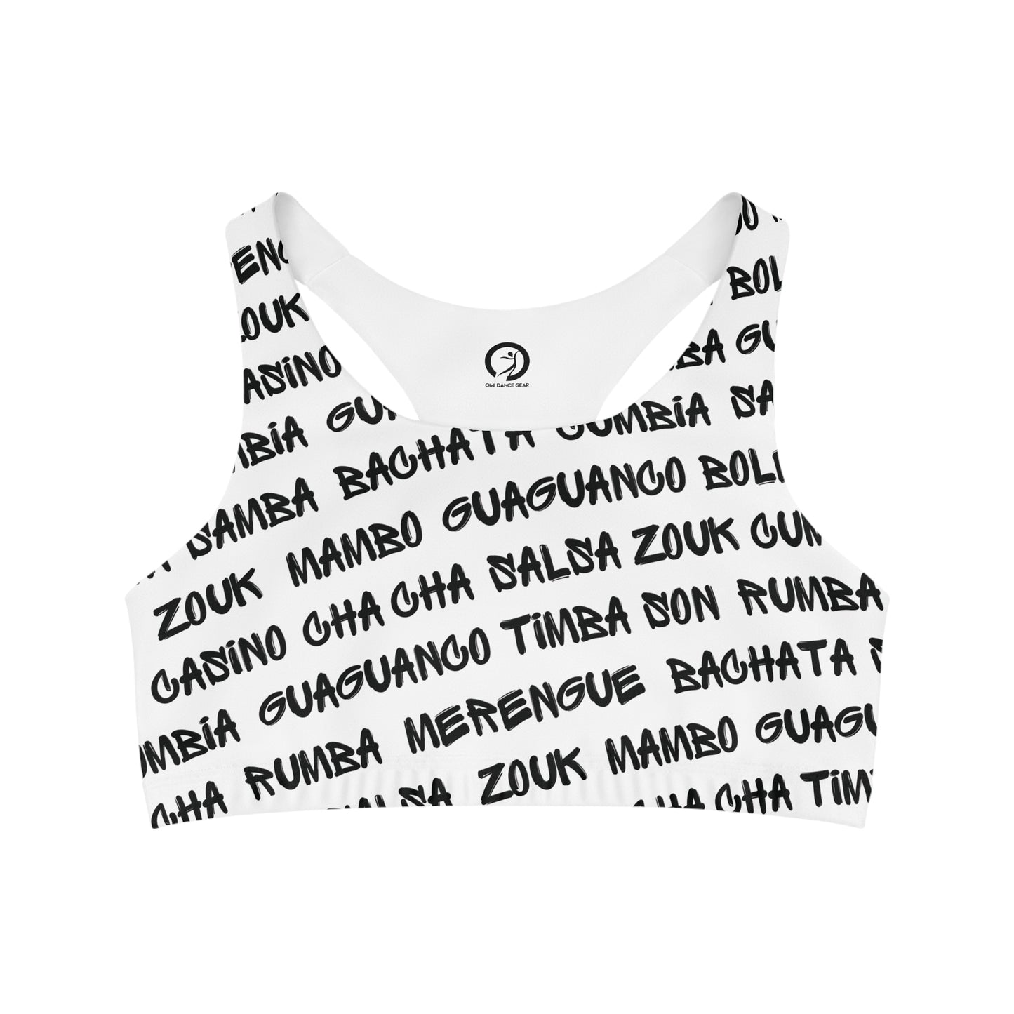 Graffiti AfroLatin Sports Bra