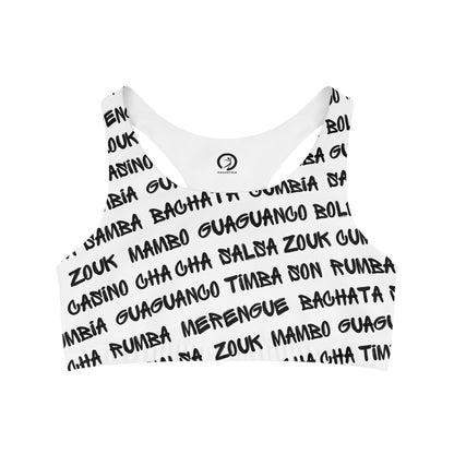 Graffiti AfroLatin Sports Bra