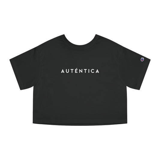 Auténtica Champion Women's Heritage Cropped T-Shirt