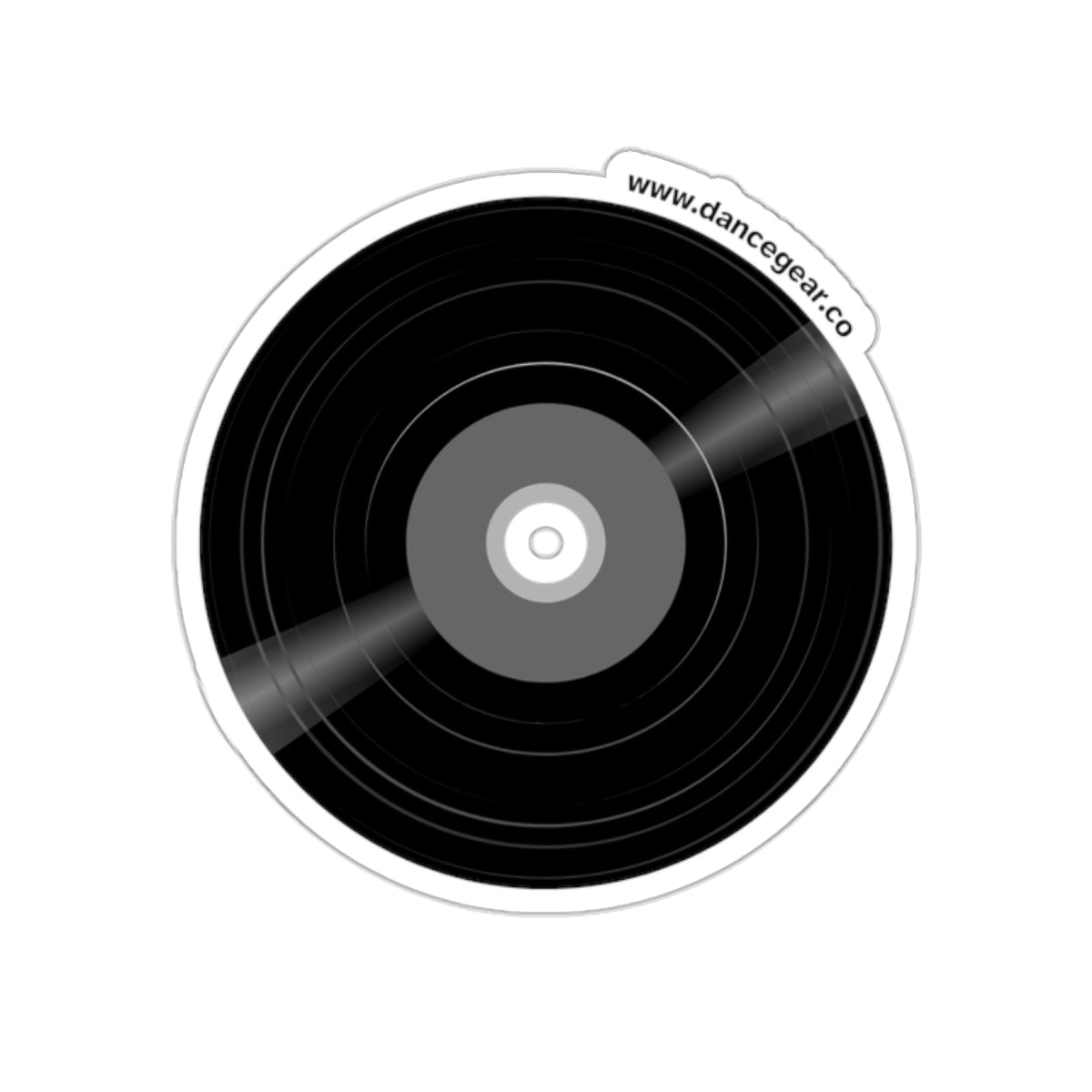 Vinyl Record Decal