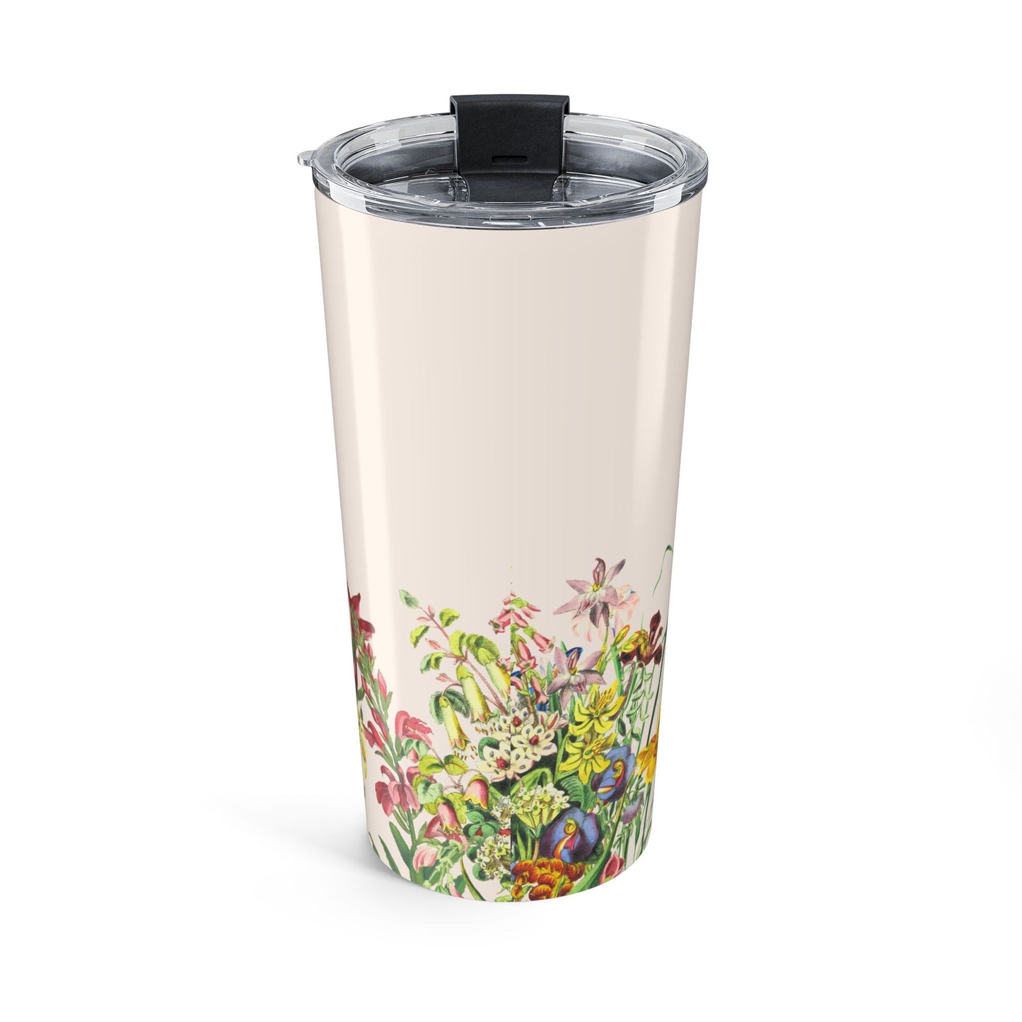 Personalized Floral Tumbler 20oz - Lily of the Valleys