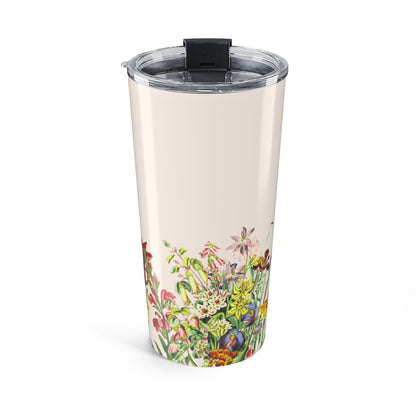 Personalized Floral Tumbler 20oz - Lily of the Valleys